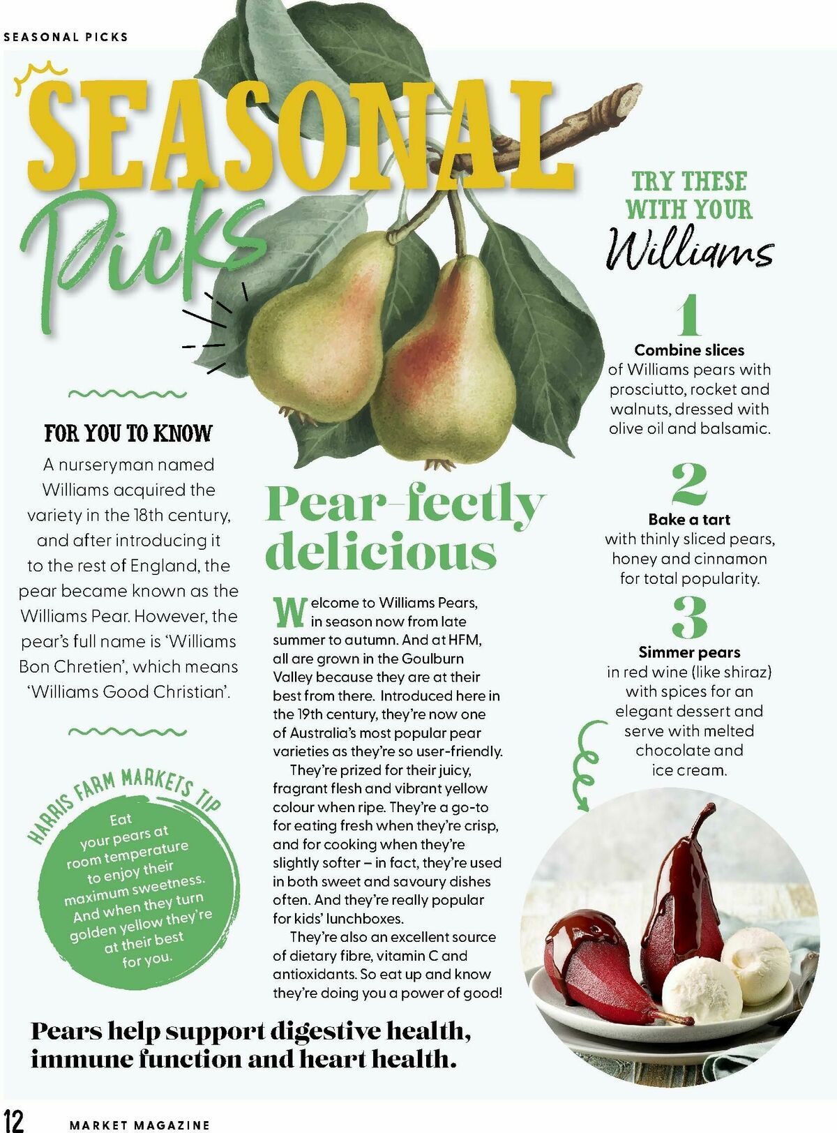 Harris Farm Market Magazine March/April Catalogues from 20 March