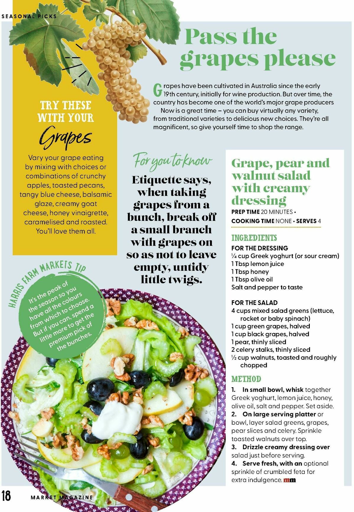 Harris Farm Market Magazine March/April Catalogues from 20 March