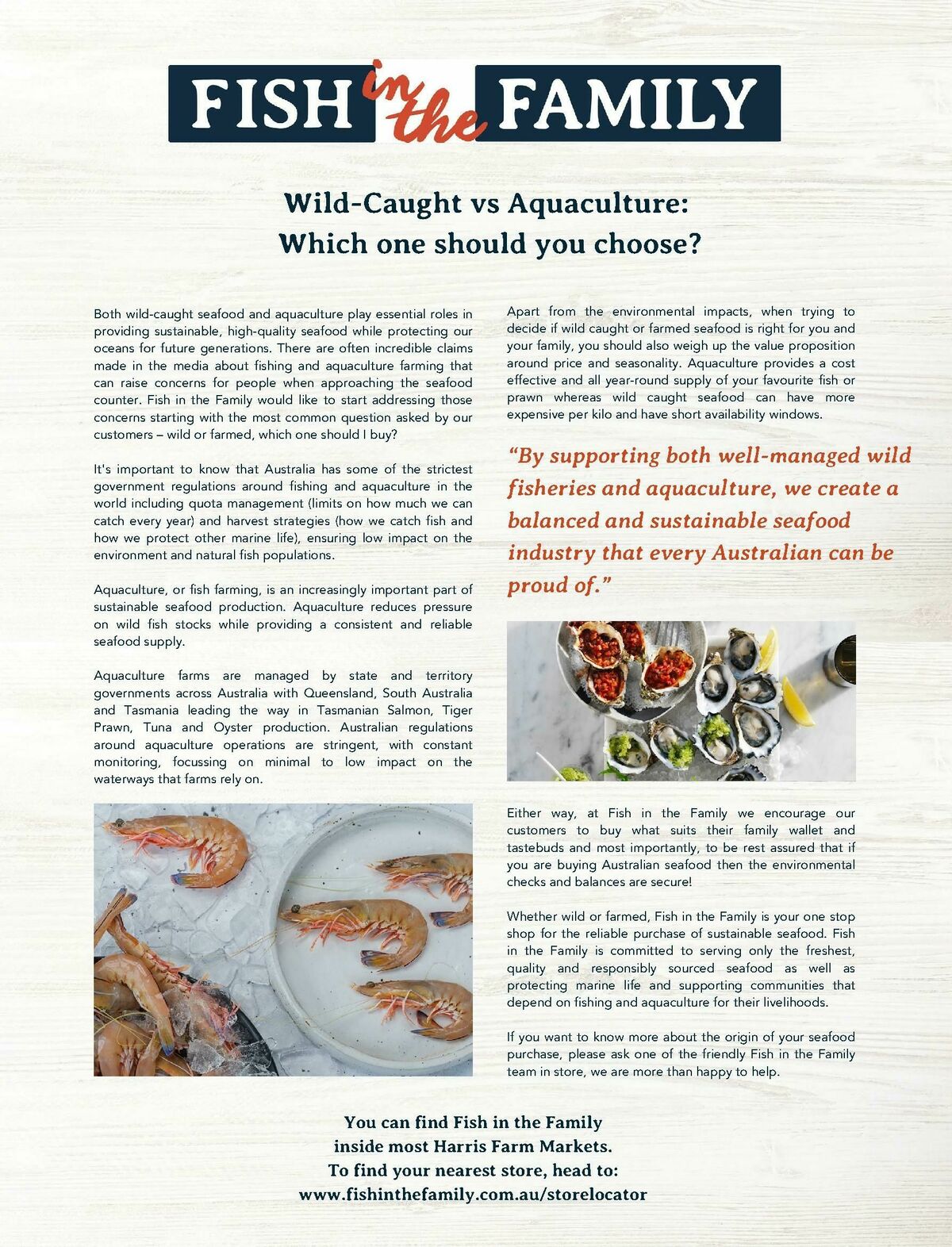 Harris Farm Market Magazine March/April Catalogues from 20 March