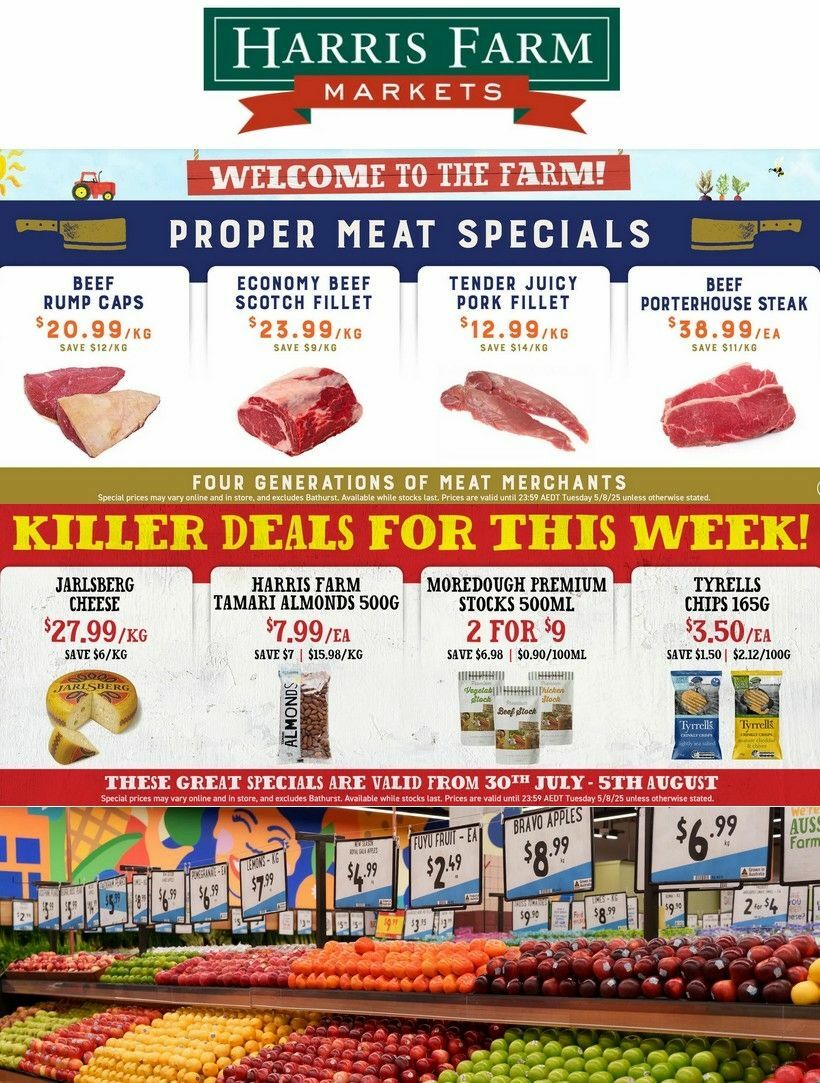 Harris Farm Catalogues from 30 July