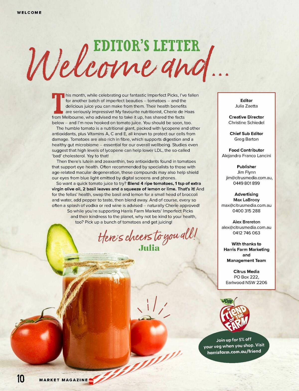 Harris Farm Catalogues from 1 August