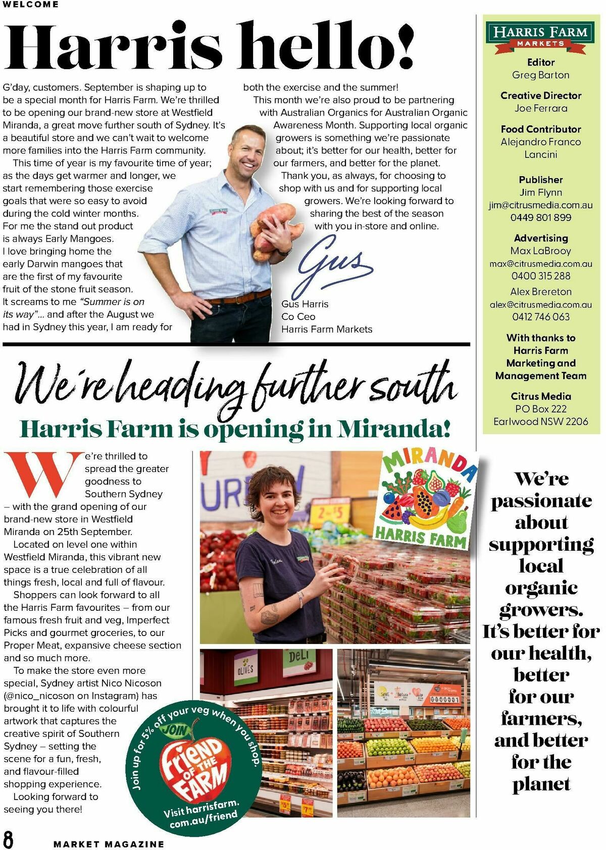 Harris Farm Catalogues from 16 September