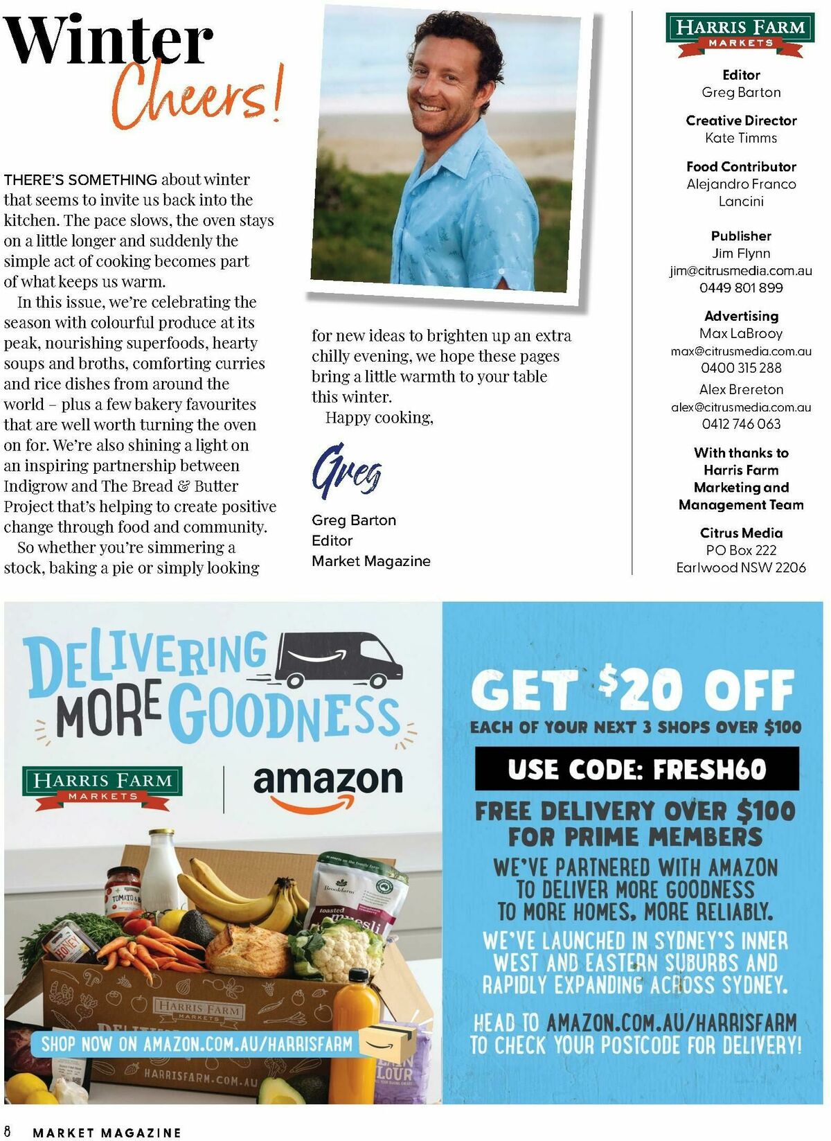 Harris Farm Catalogues from 20 July
