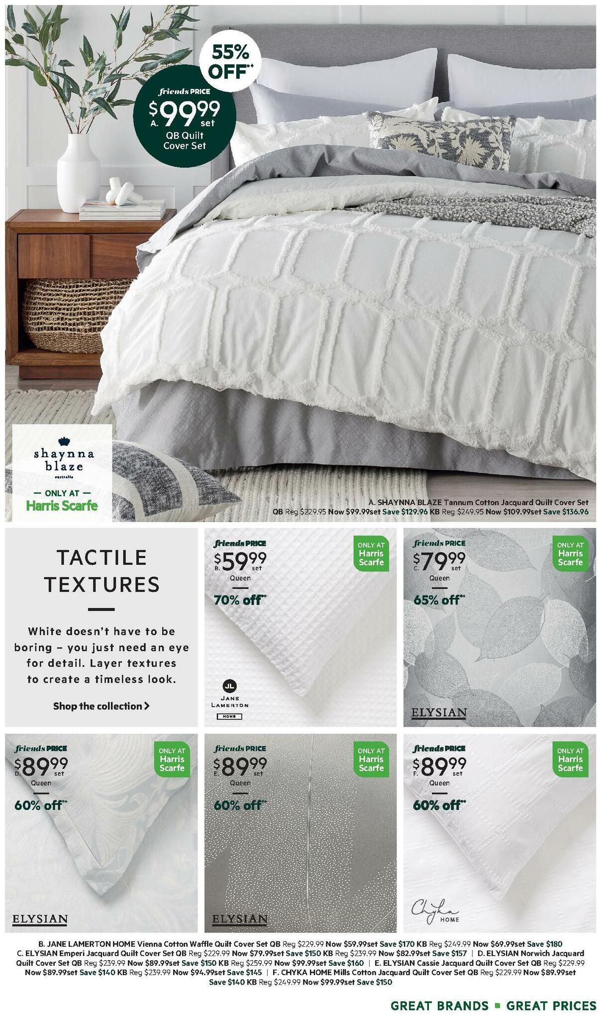 Harris Scarfe Sleep In Style Catalogues from 11 April