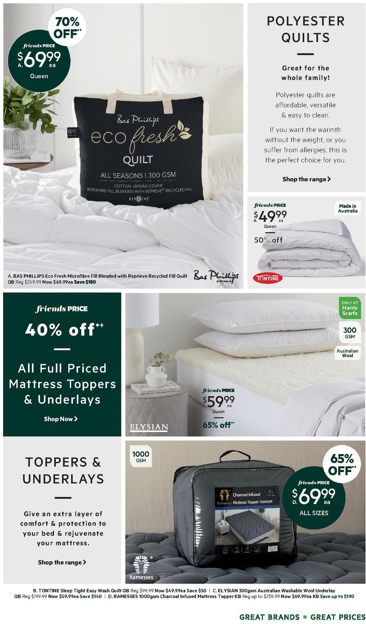 Harris Scarfe Sleep In Style Catalogues from 11 April