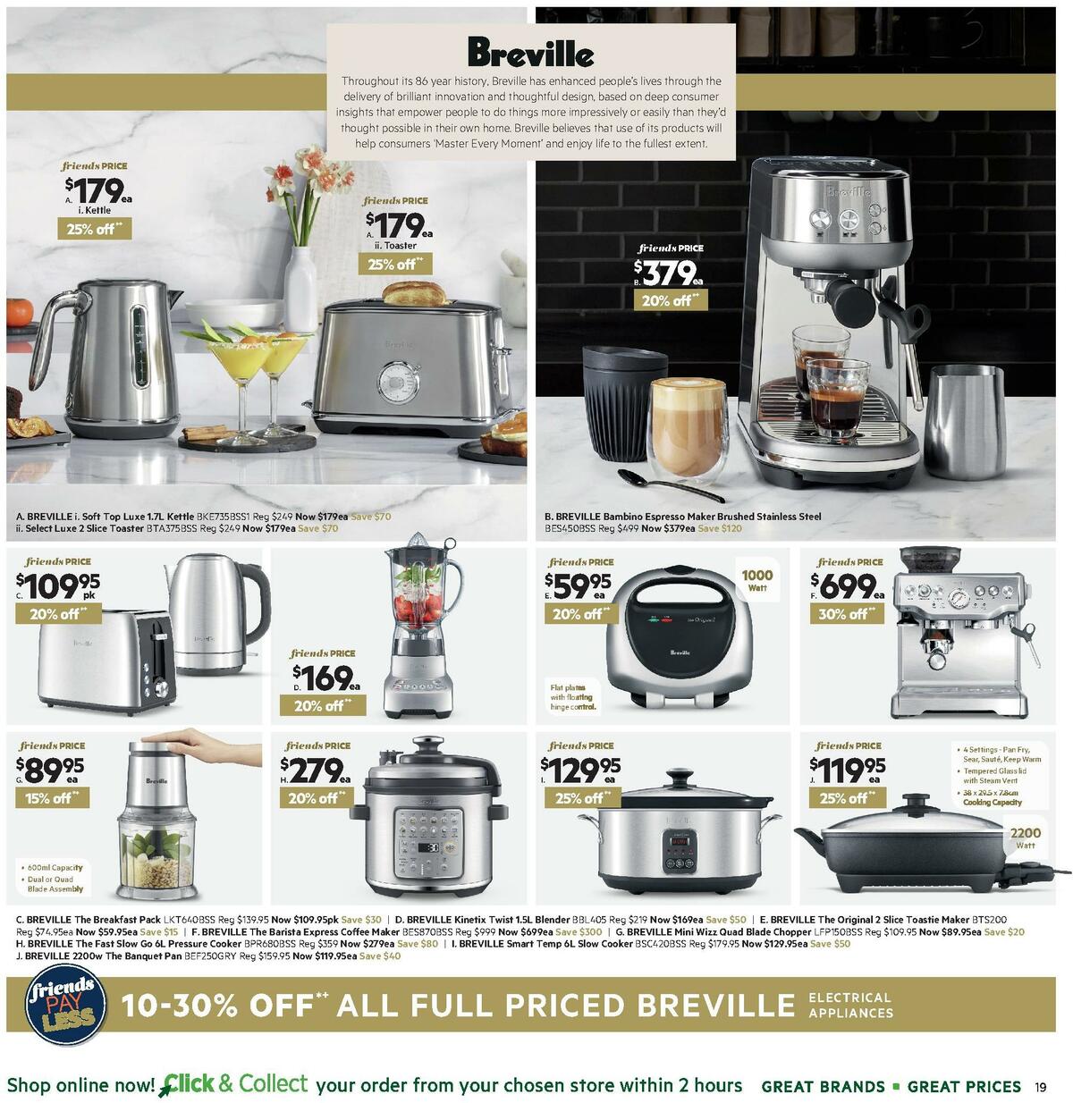 Harris Scarfe Catalogues from 19 April