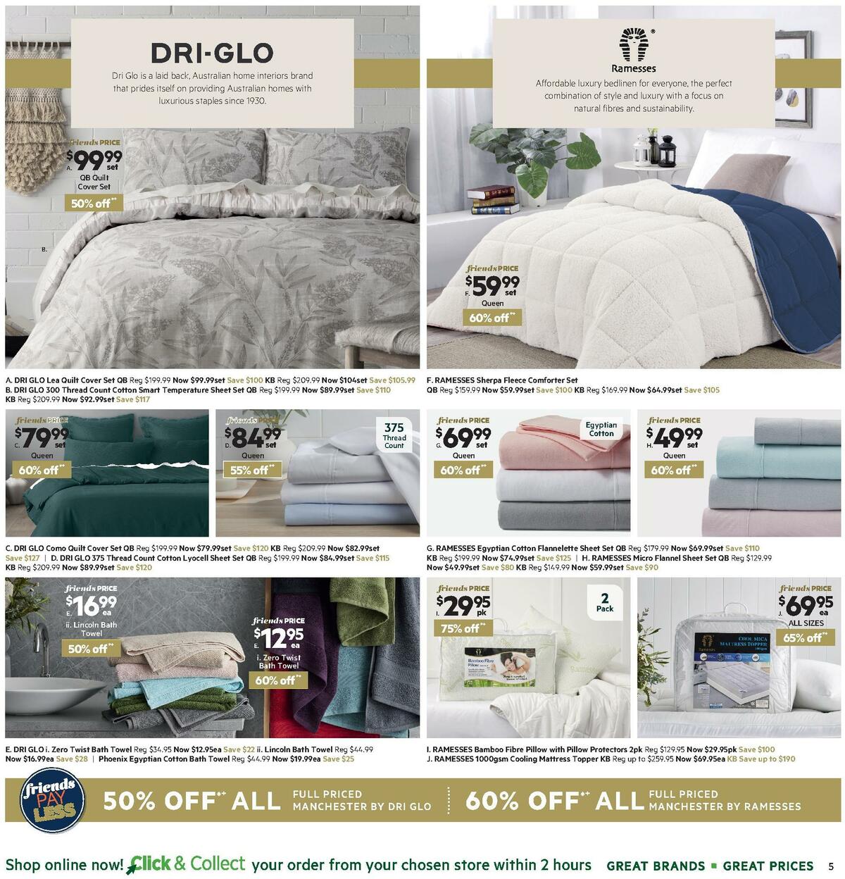 Harris Scarfe Catalogues from 19 April