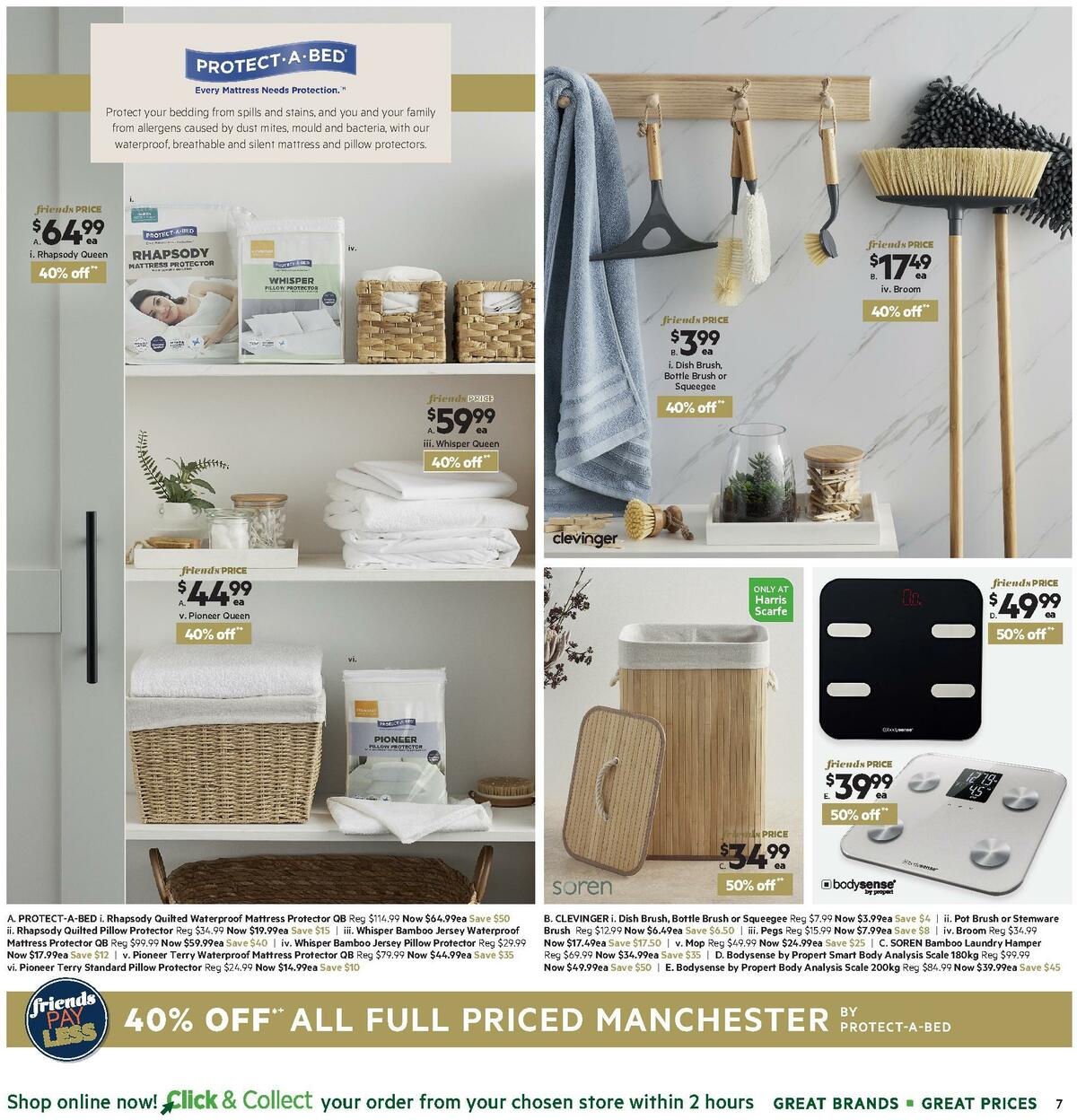 Harris Scarfe Catalogues from 19 April