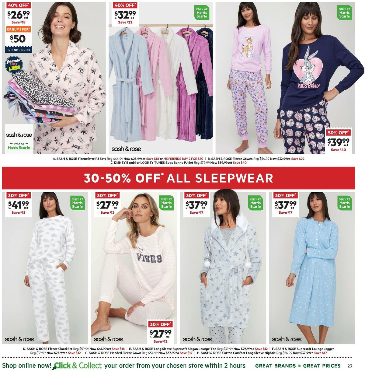 Harris Scarfe Catalogues from 20 May