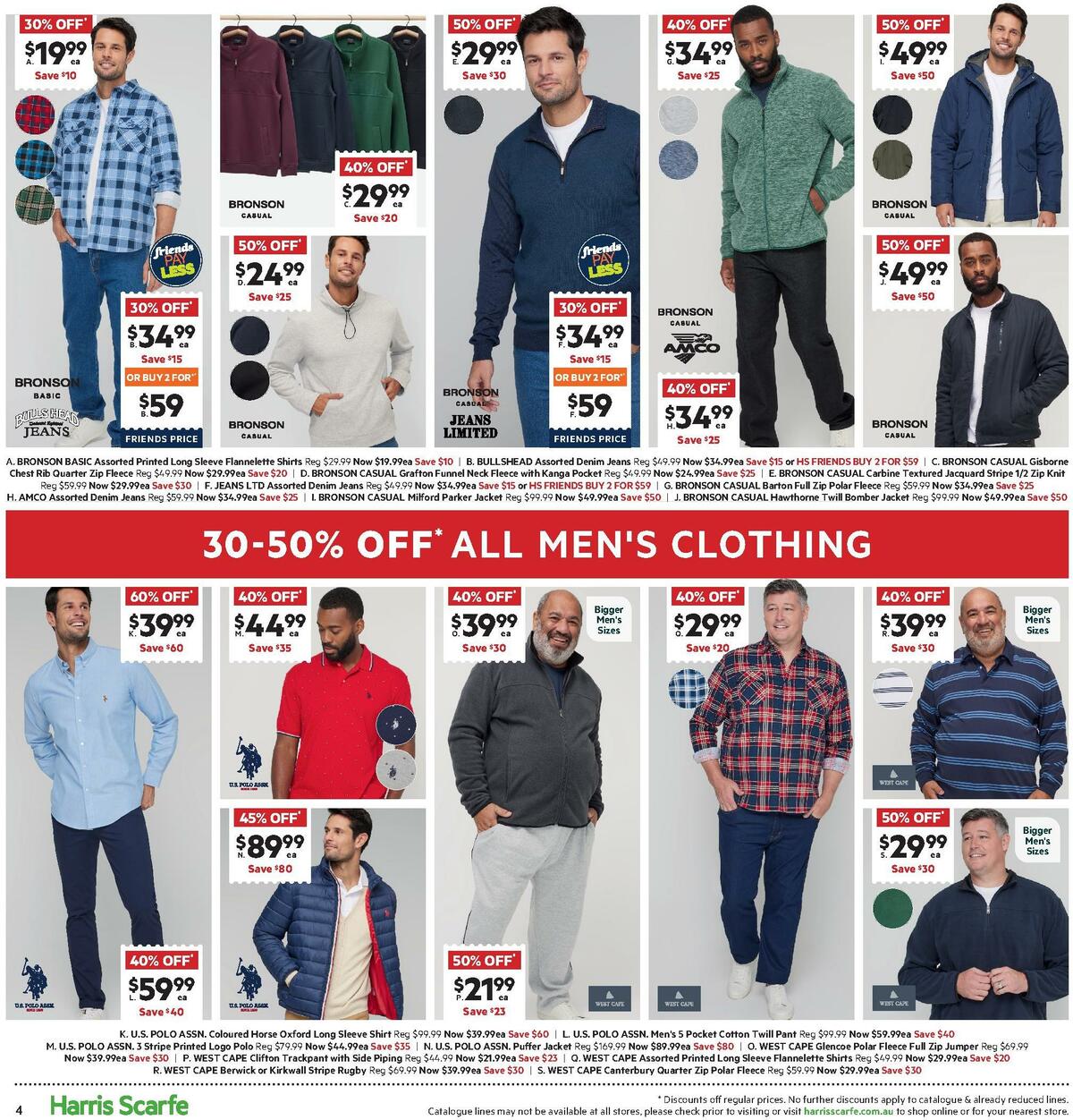 Harris Scarfe Catalogues from 3 June