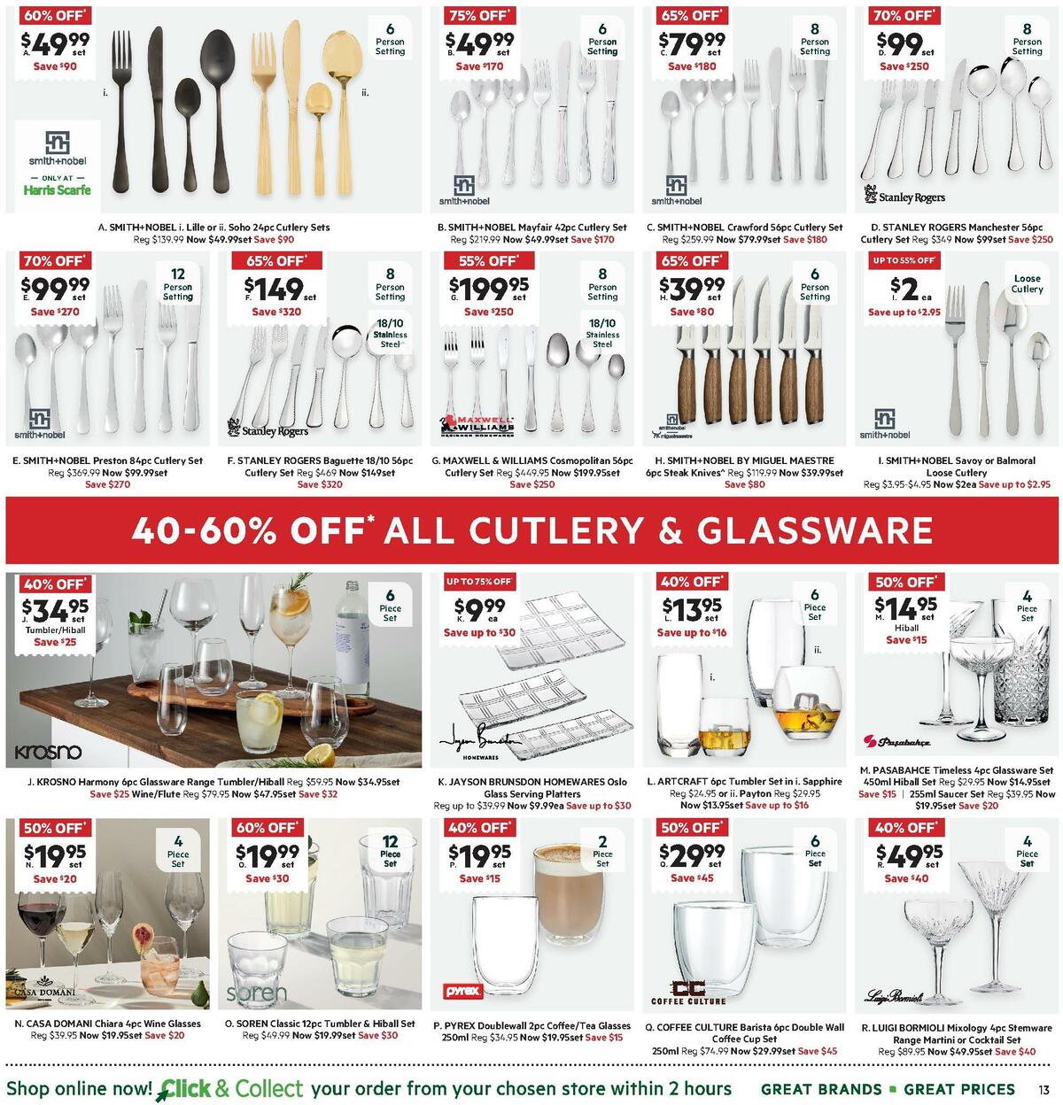 Harris Scarfe Catalogues from 20 June