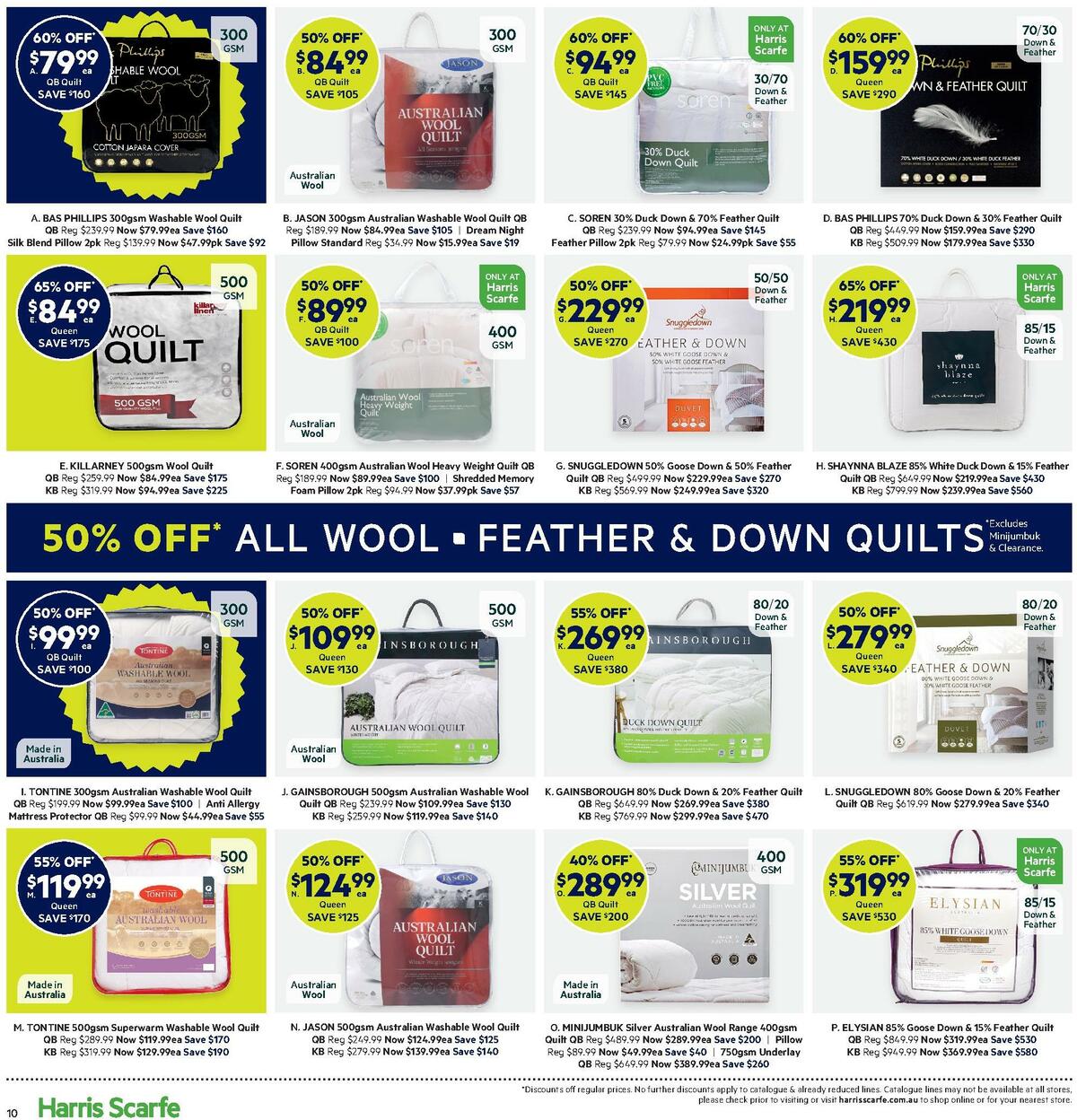 Harris Scarfe Catalogues from 6 July