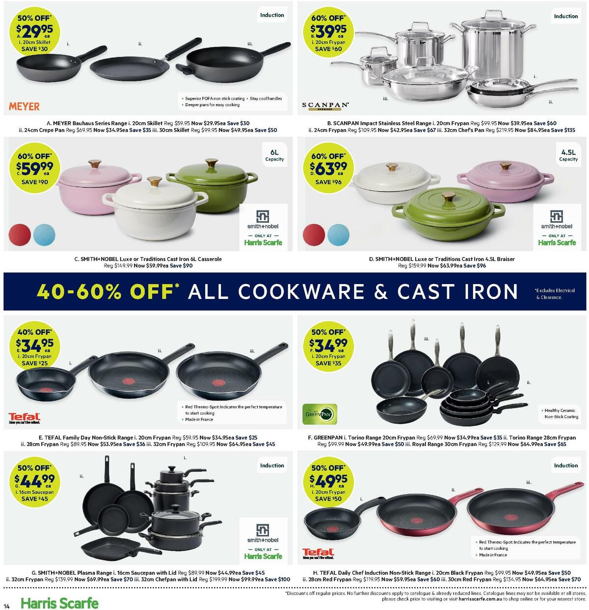 Harris Scarfe Catalogues from 6 July