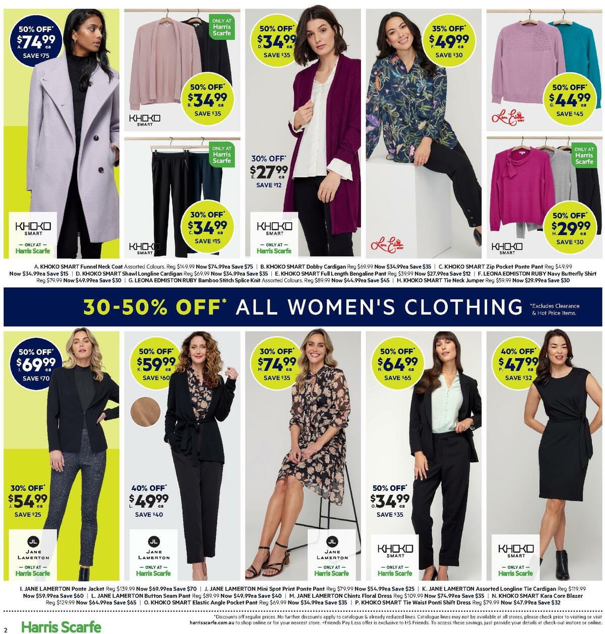 Harris Scarfe Catalogues from 6 July