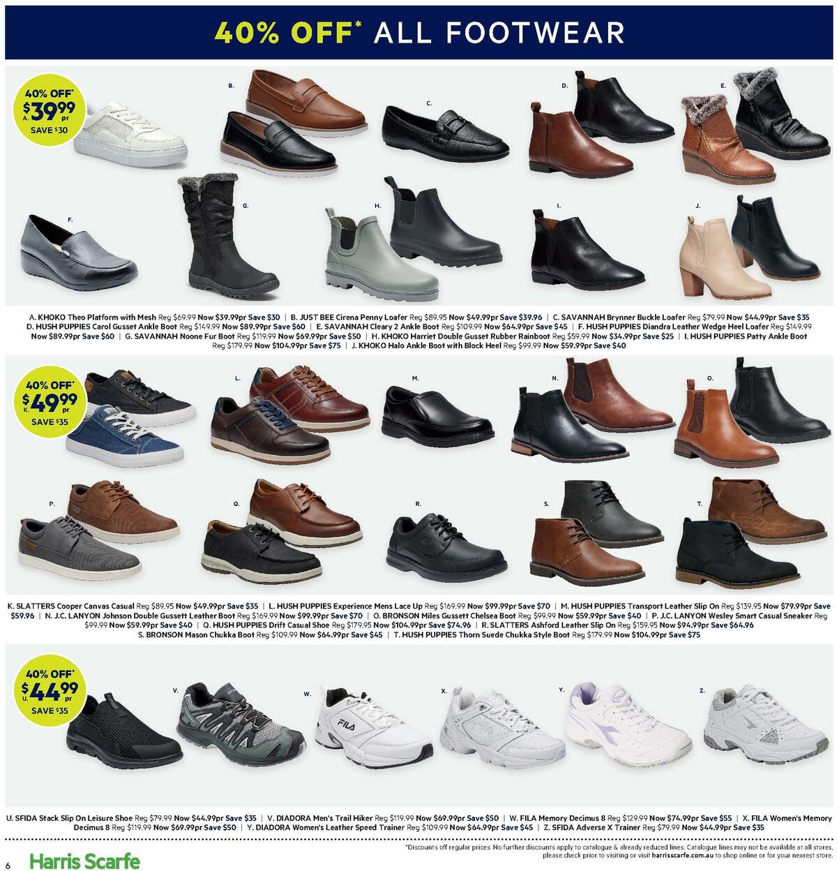 Harris Scarfe Catalogues from 6 July