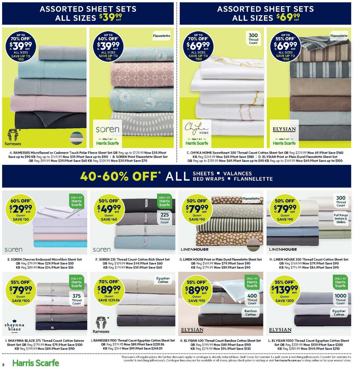 Harris Scarfe Catalogues from 6 July