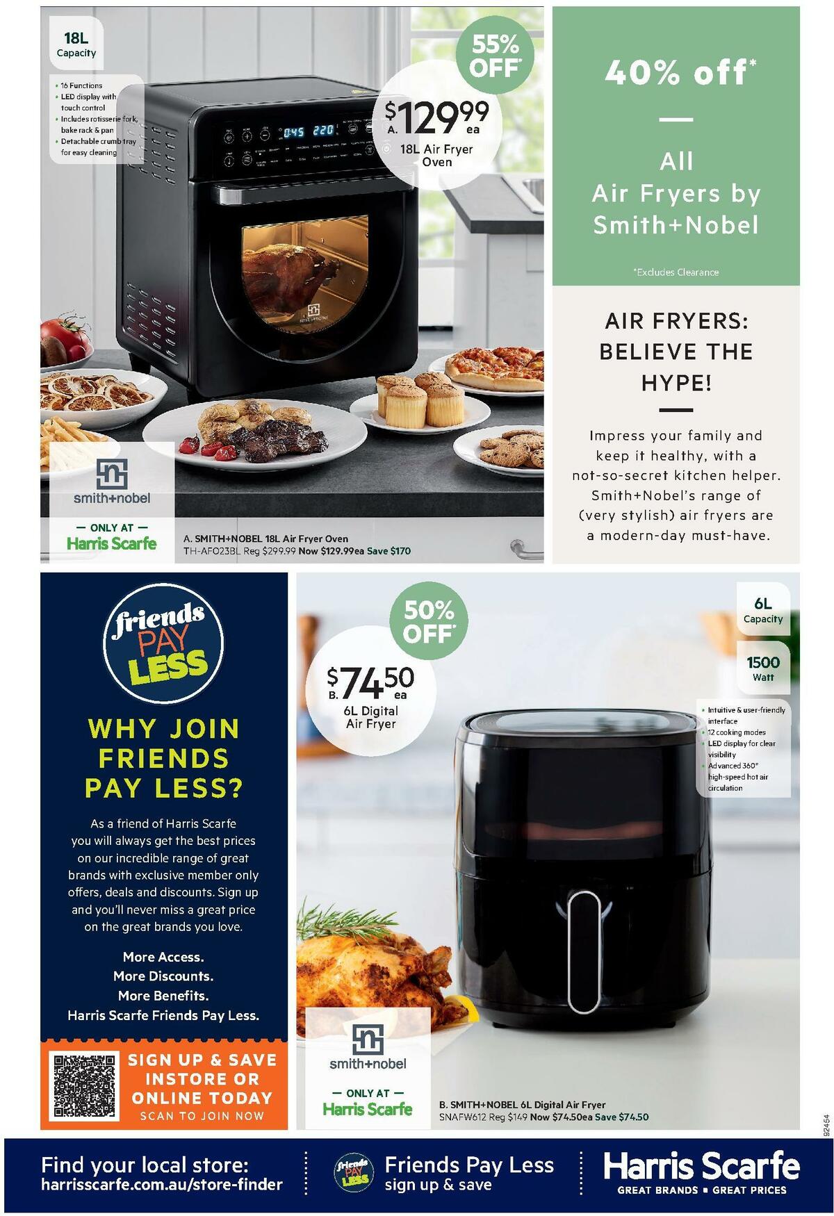 Harris Scarfe Catalogues from 29 July