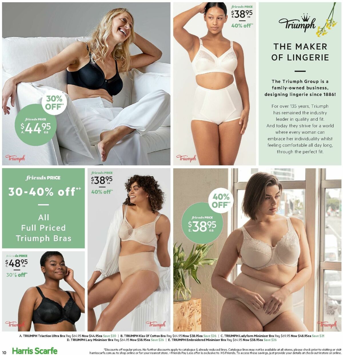 Harris Scarfe Catalogues from 12 August