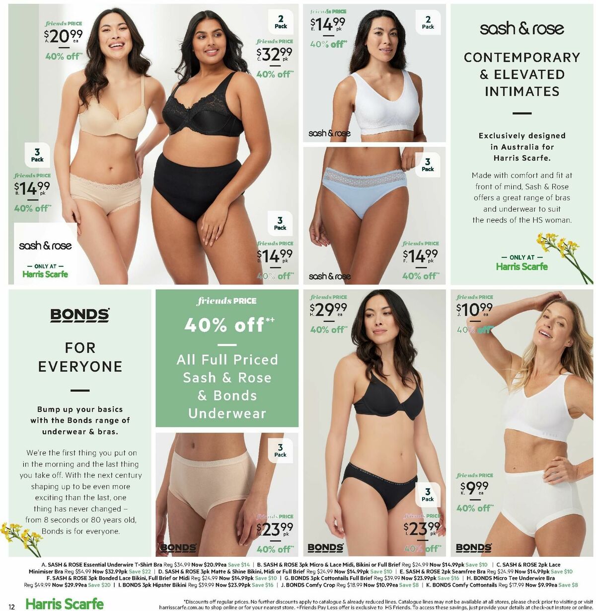 Harris Scarfe Catalogues from 12 August