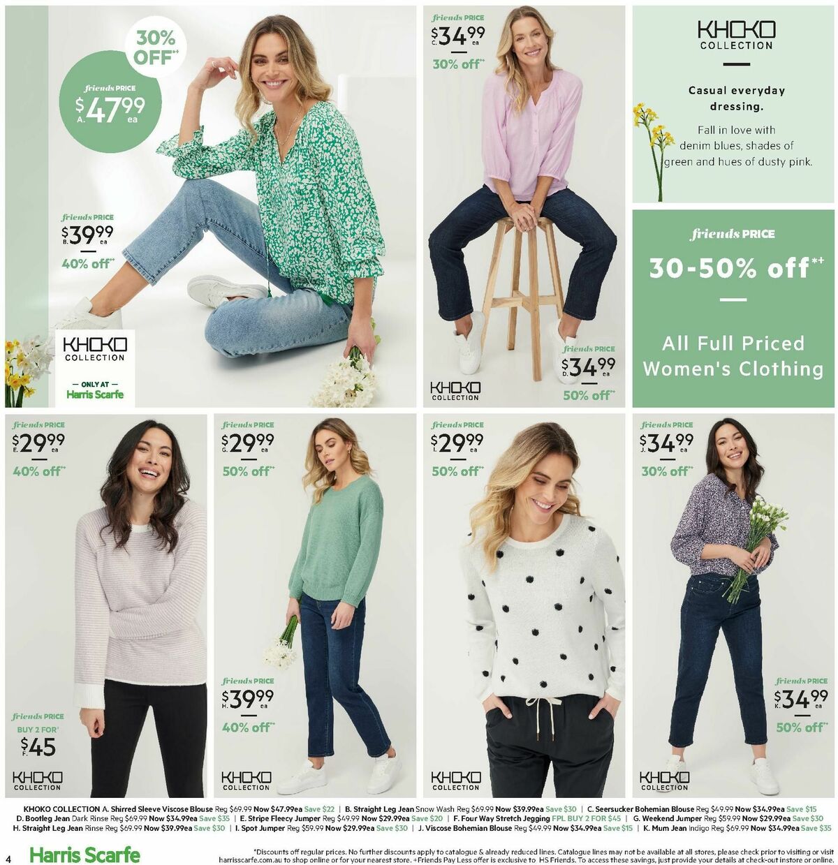 Harris Scarfe Catalogues from 12 August