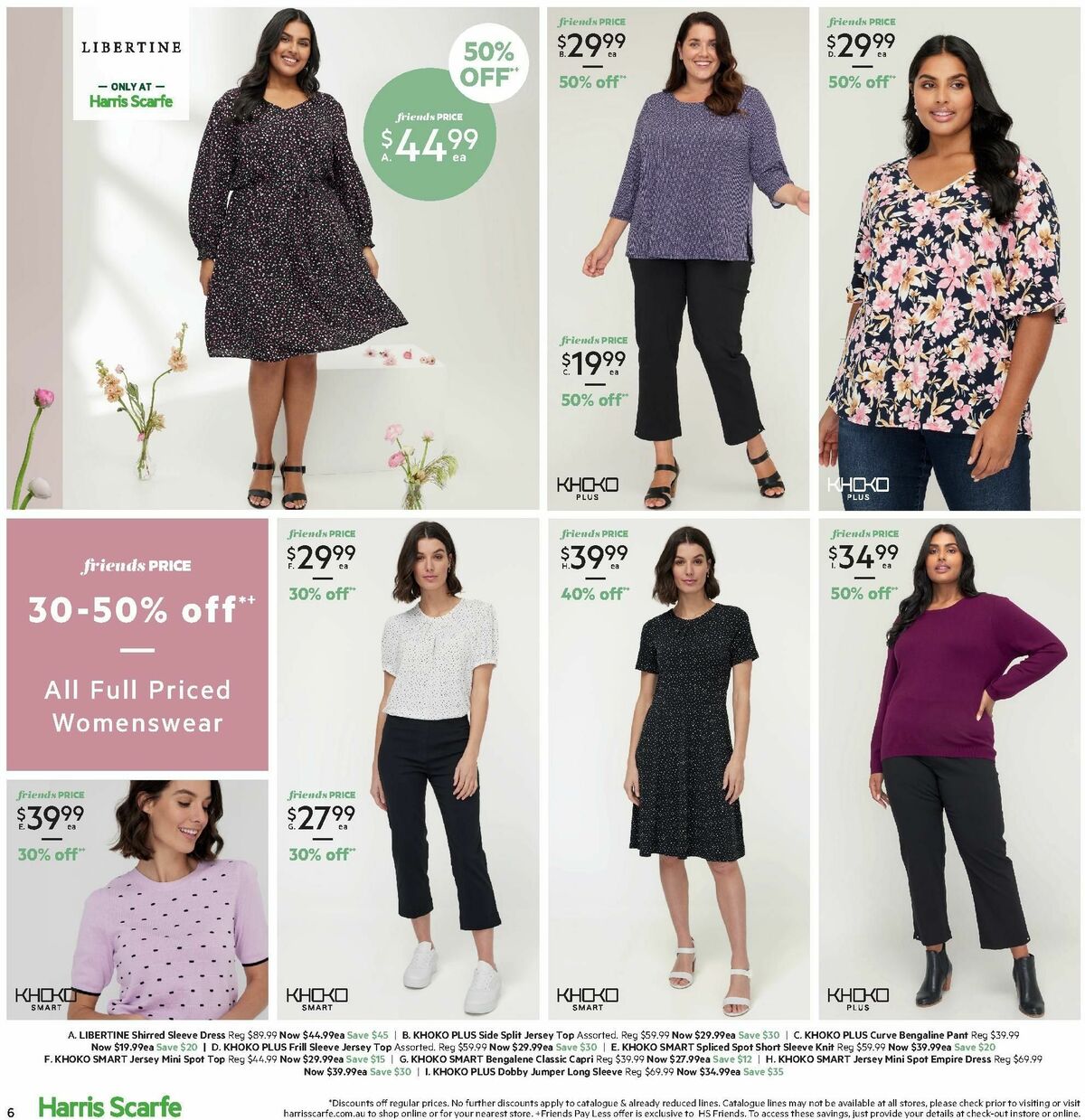 Harris Scarfe Catalogues from 12 August