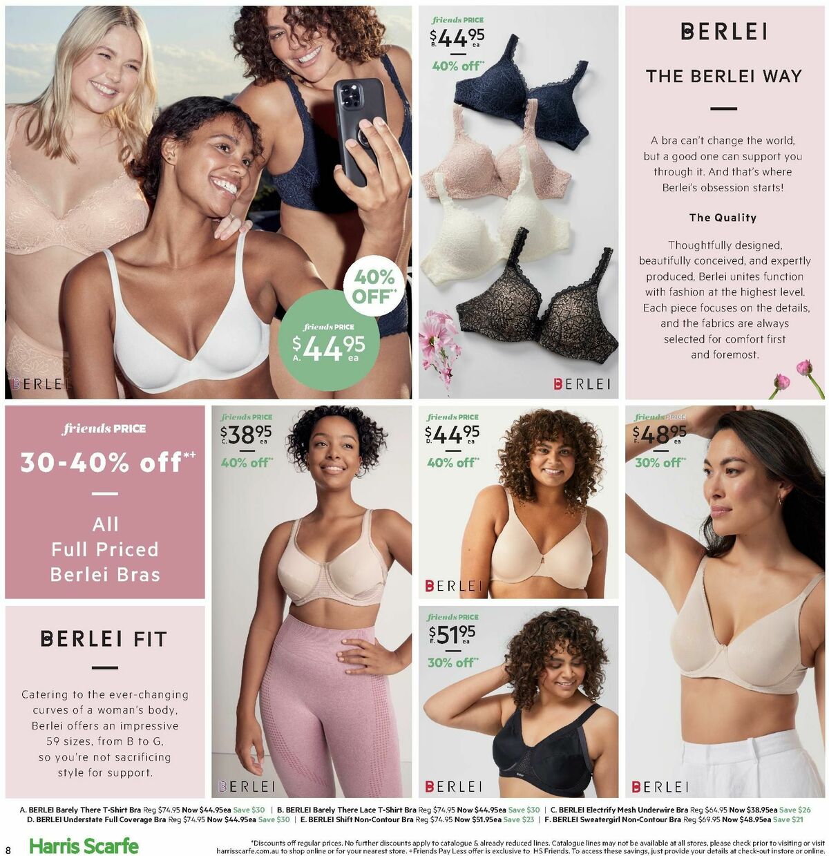 Harris Scarfe Catalogues from 12 August