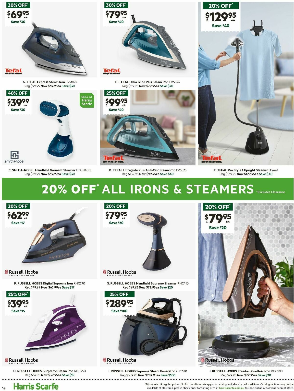 Harris Scarfe Catalogues from 9 September