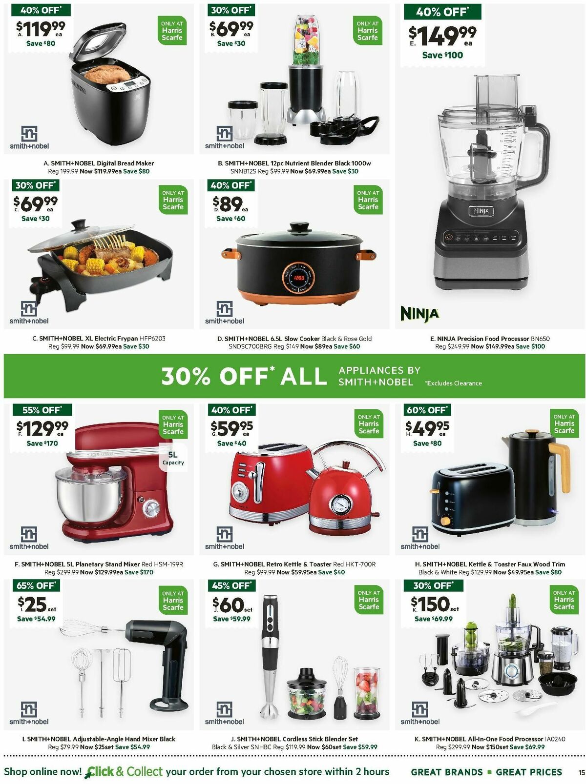 Harris Scarfe Catalogues from 9 September