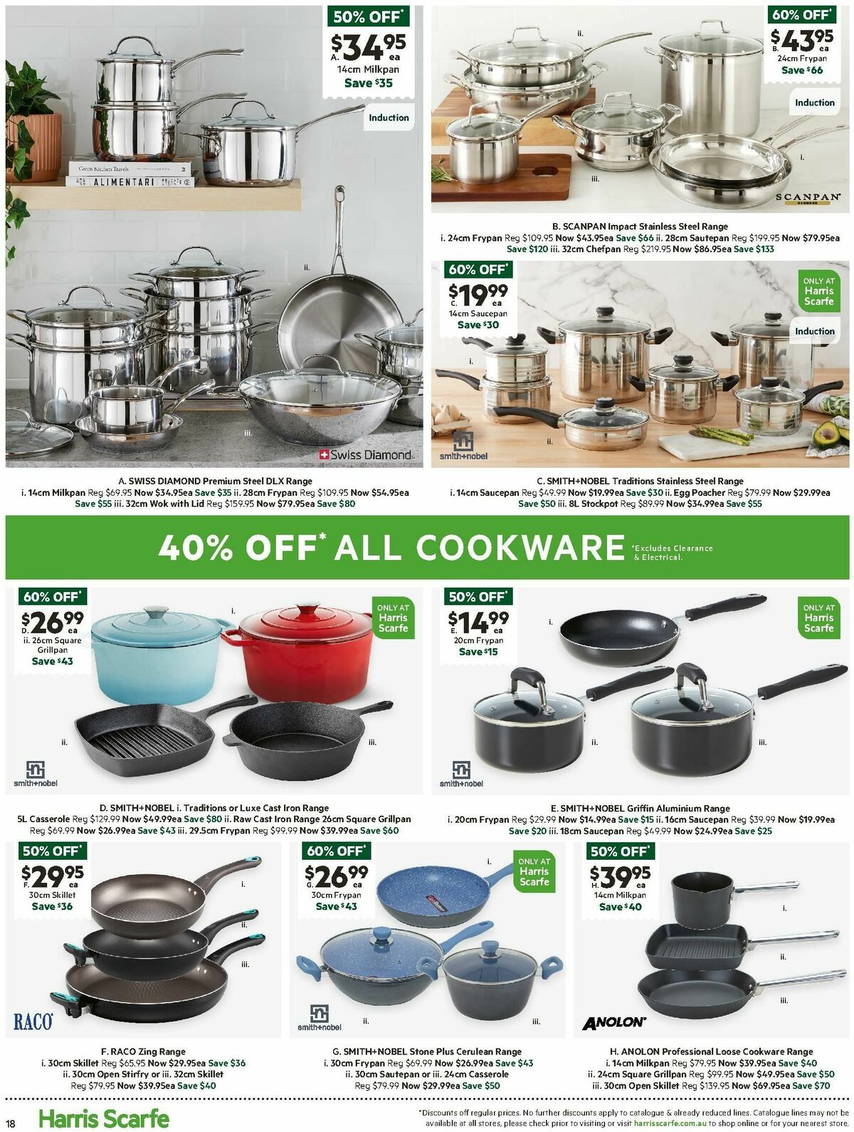 Harris Scarfe Catalogues from 9 September