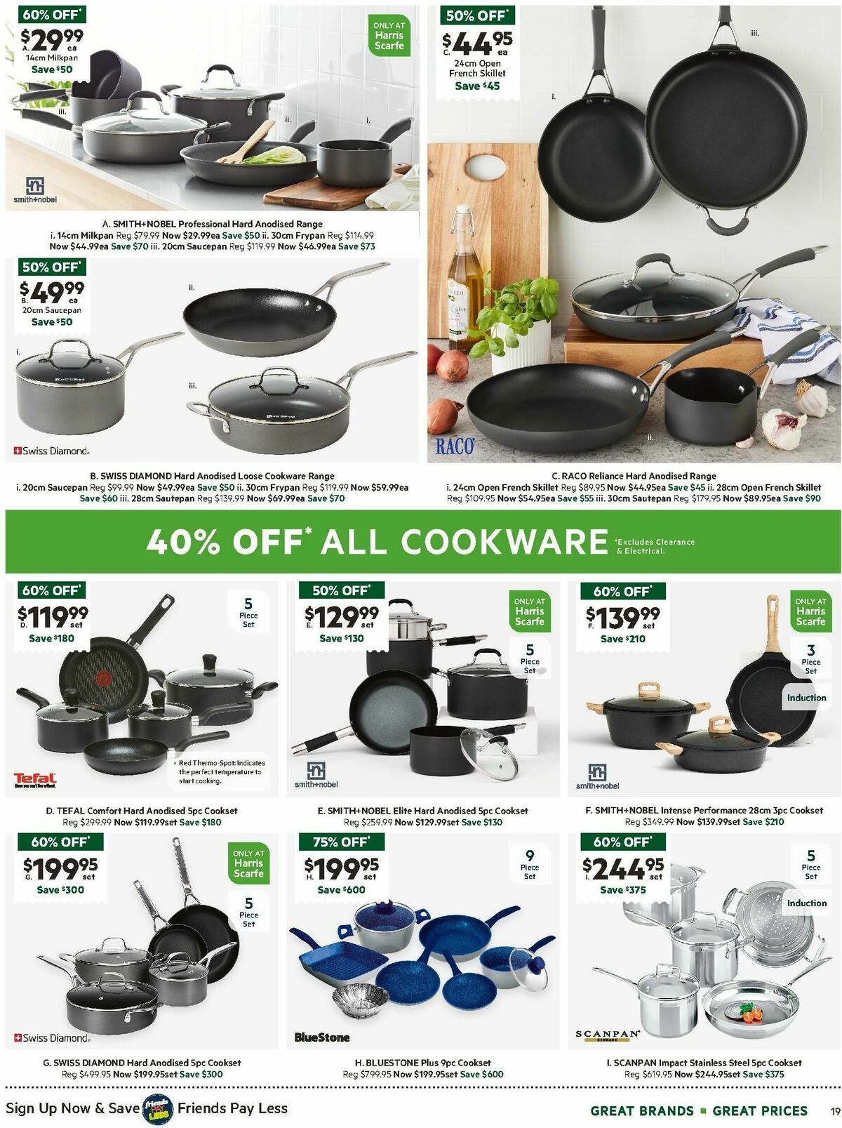 Harris Scarfe Catalogues from 9 September