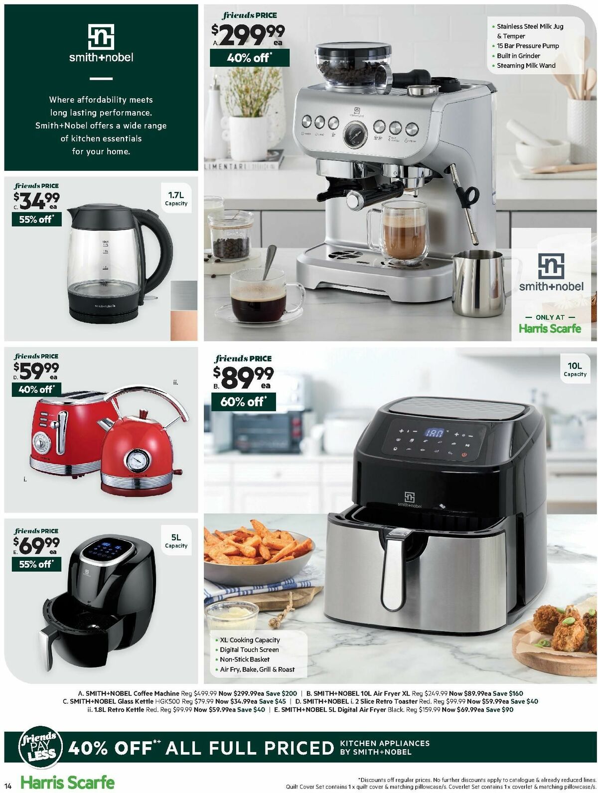 Harris Scarfe Catalogues from 3 October