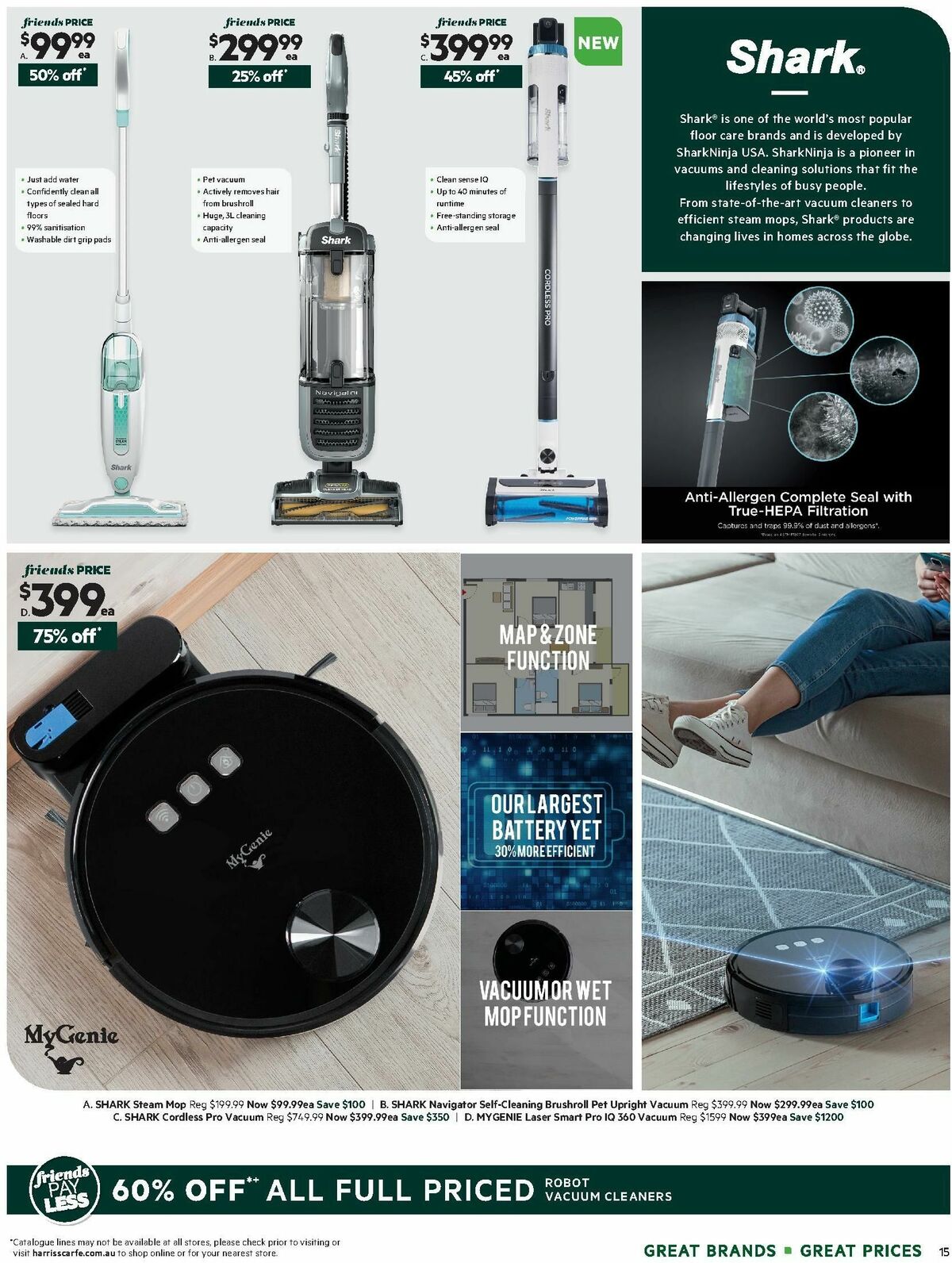 Harris Scarfe Catalogues from 3 October