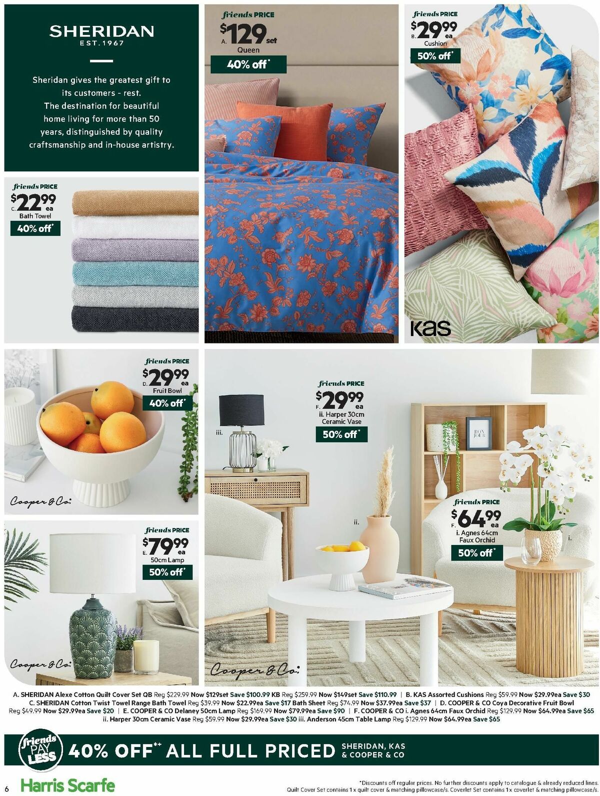 Harris Scarfe Catalogues from 3 October