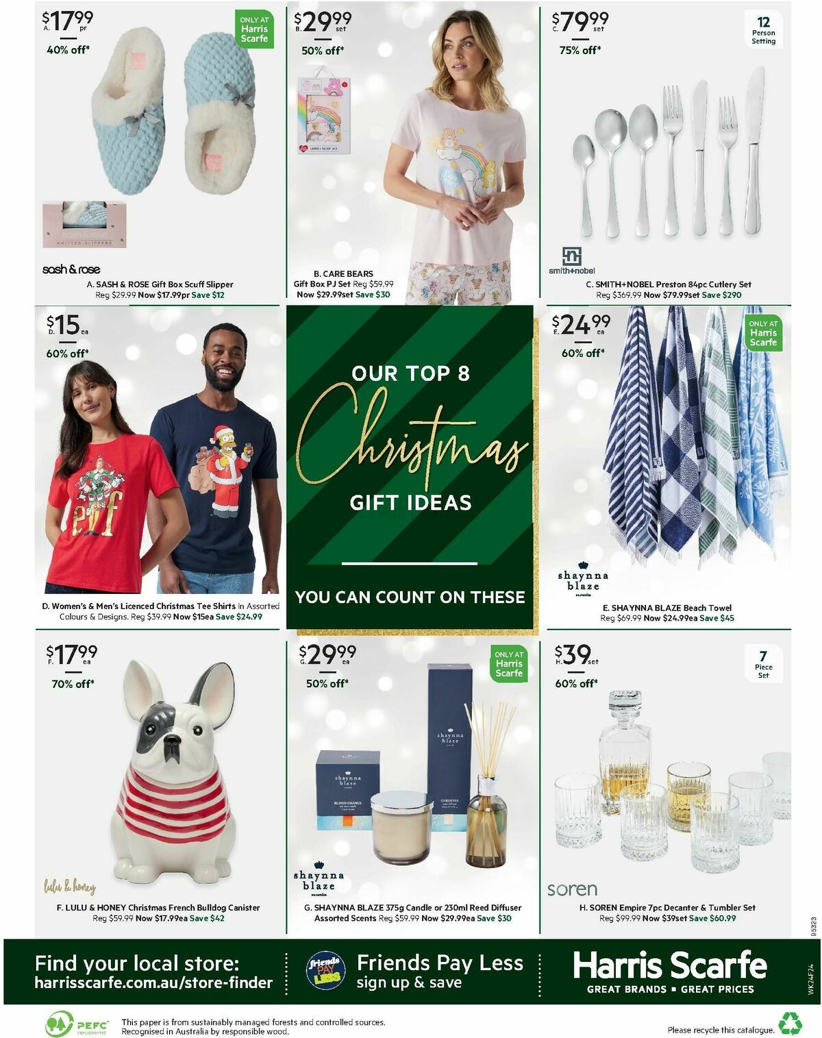 Harris Scarfe Catalogues from 9 December