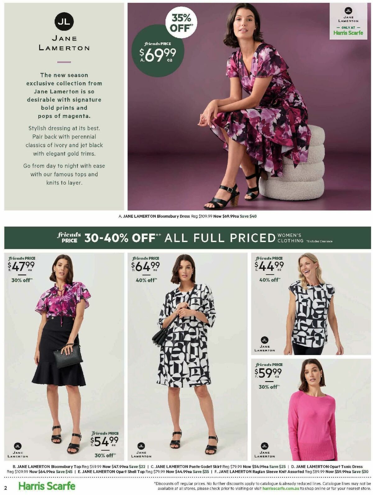 Harris Scarfe Catalogues from 2 March