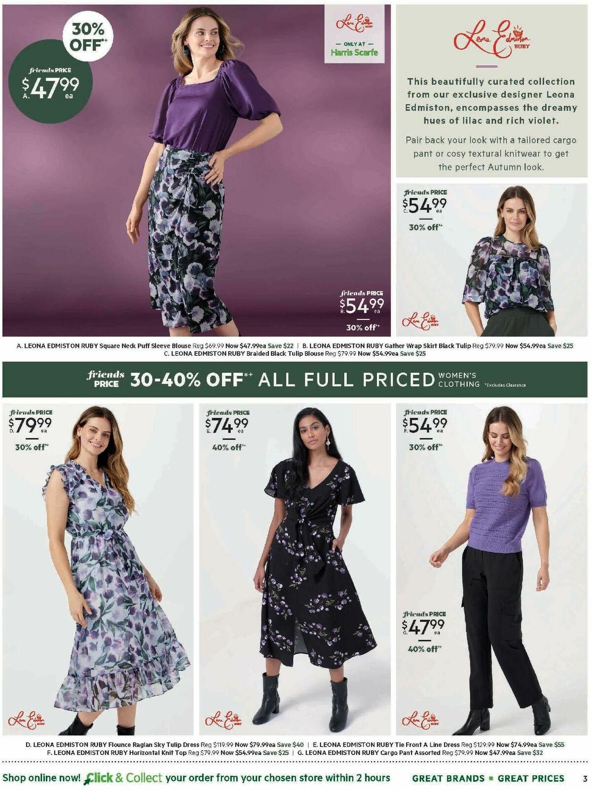 Harris Scarfe Catalogues from 2 March