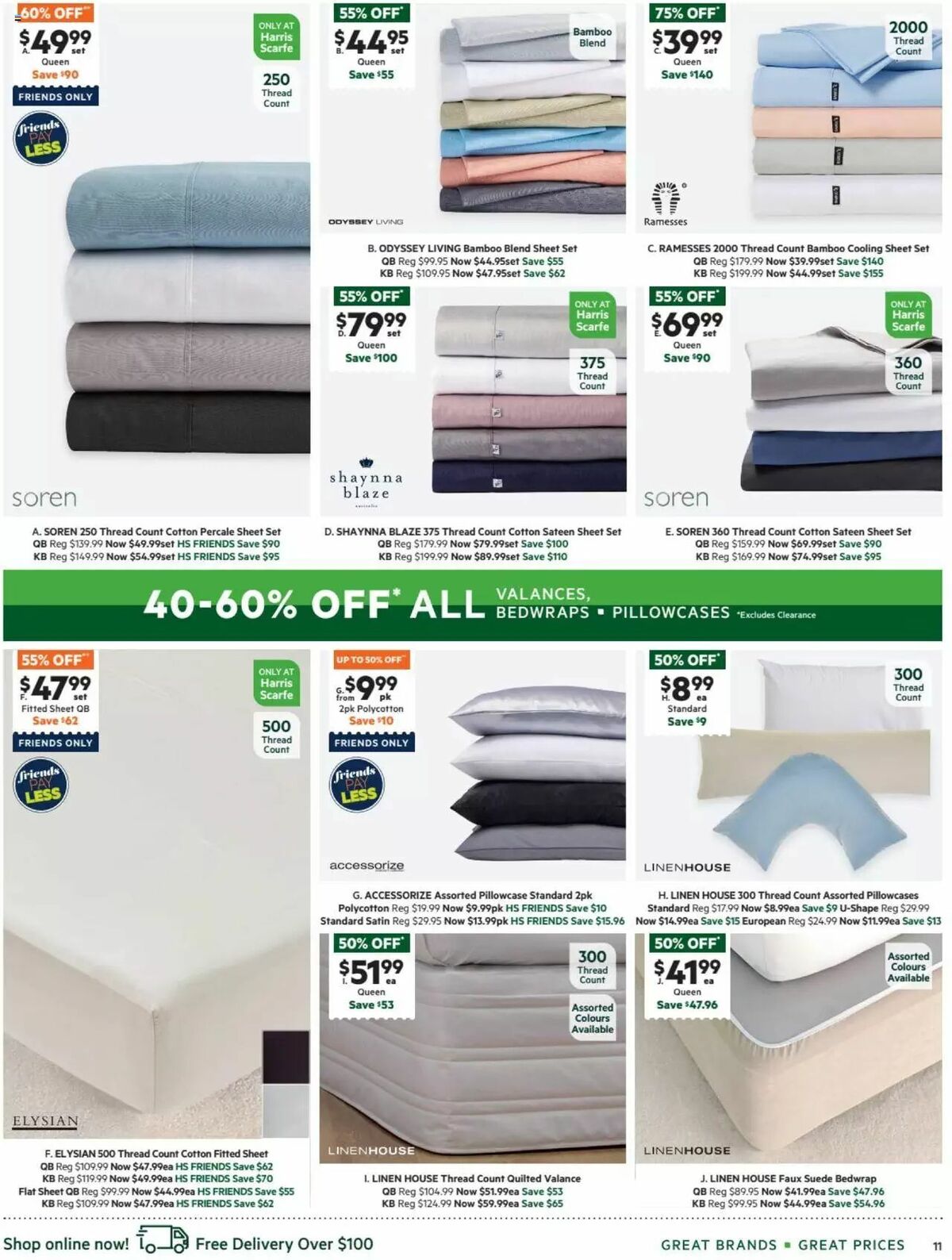 Harris Scarfe Catalogues from 16 March