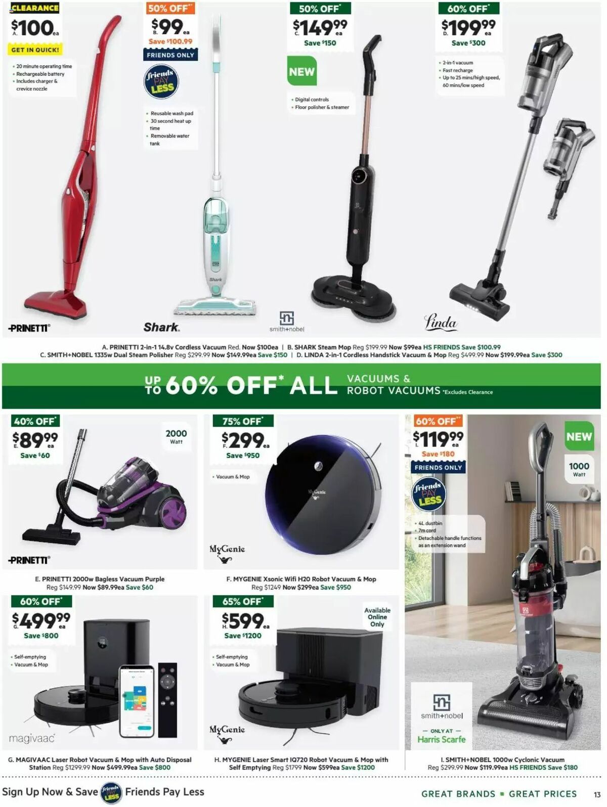 Harris Scarfe Catalogues from 16 March