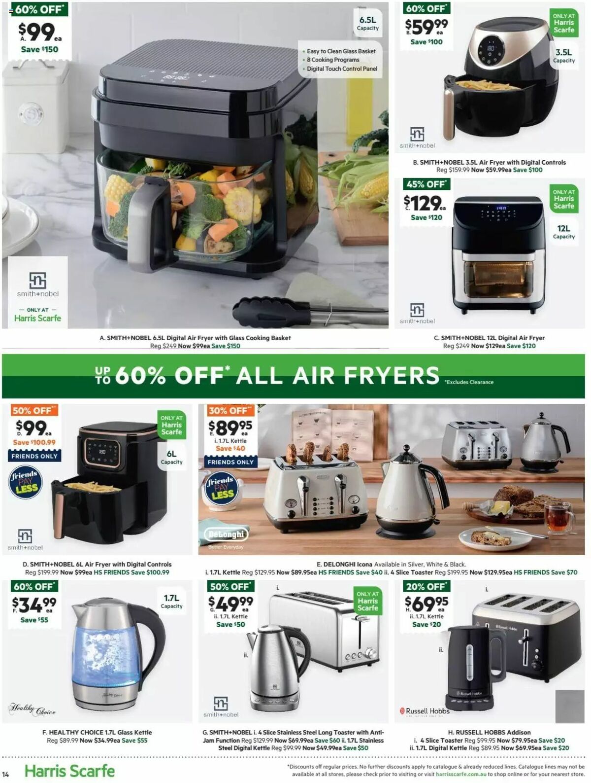 Harris Scarfe Catalogues from 16 March