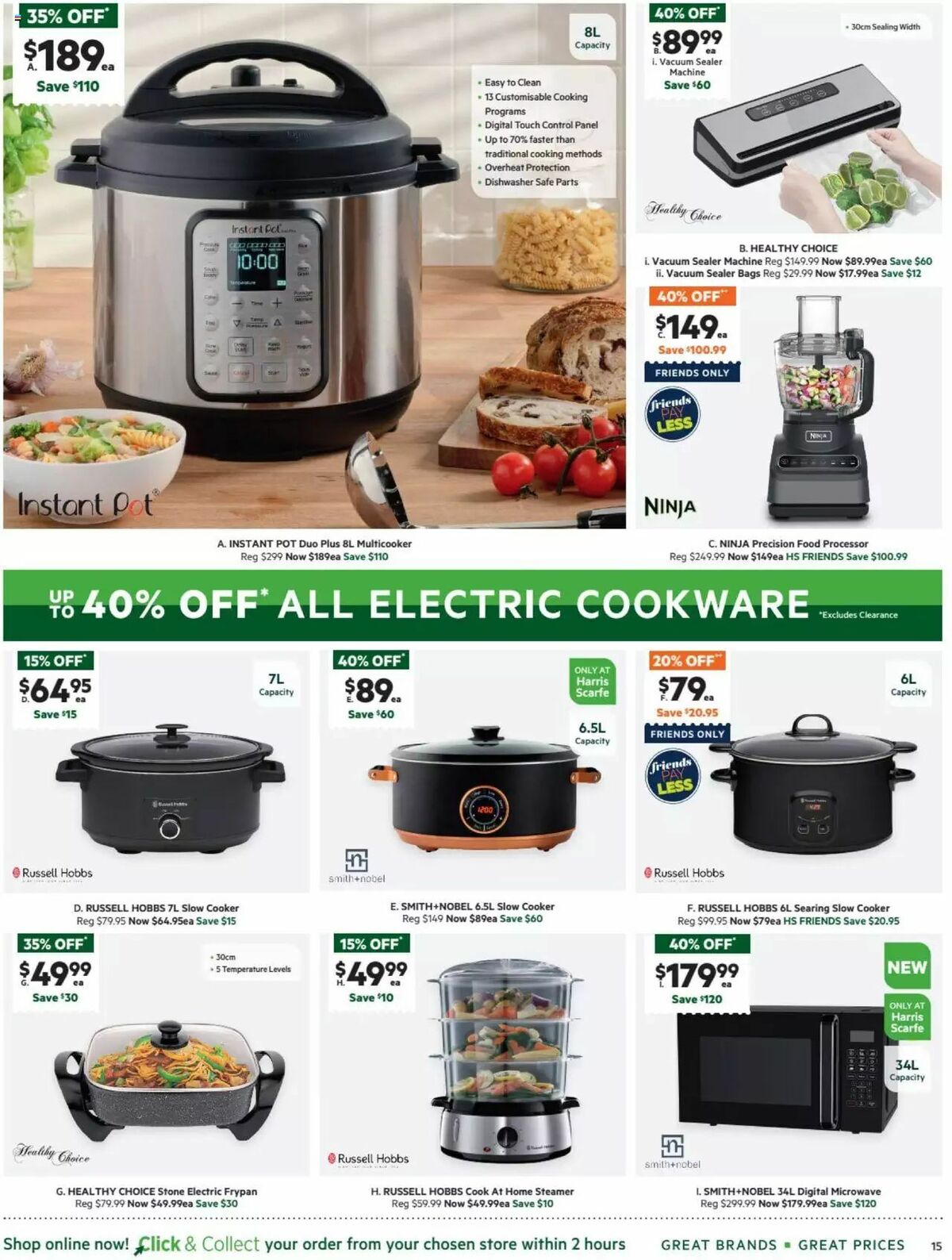 Harris Scarfe Catalogues from 16 March