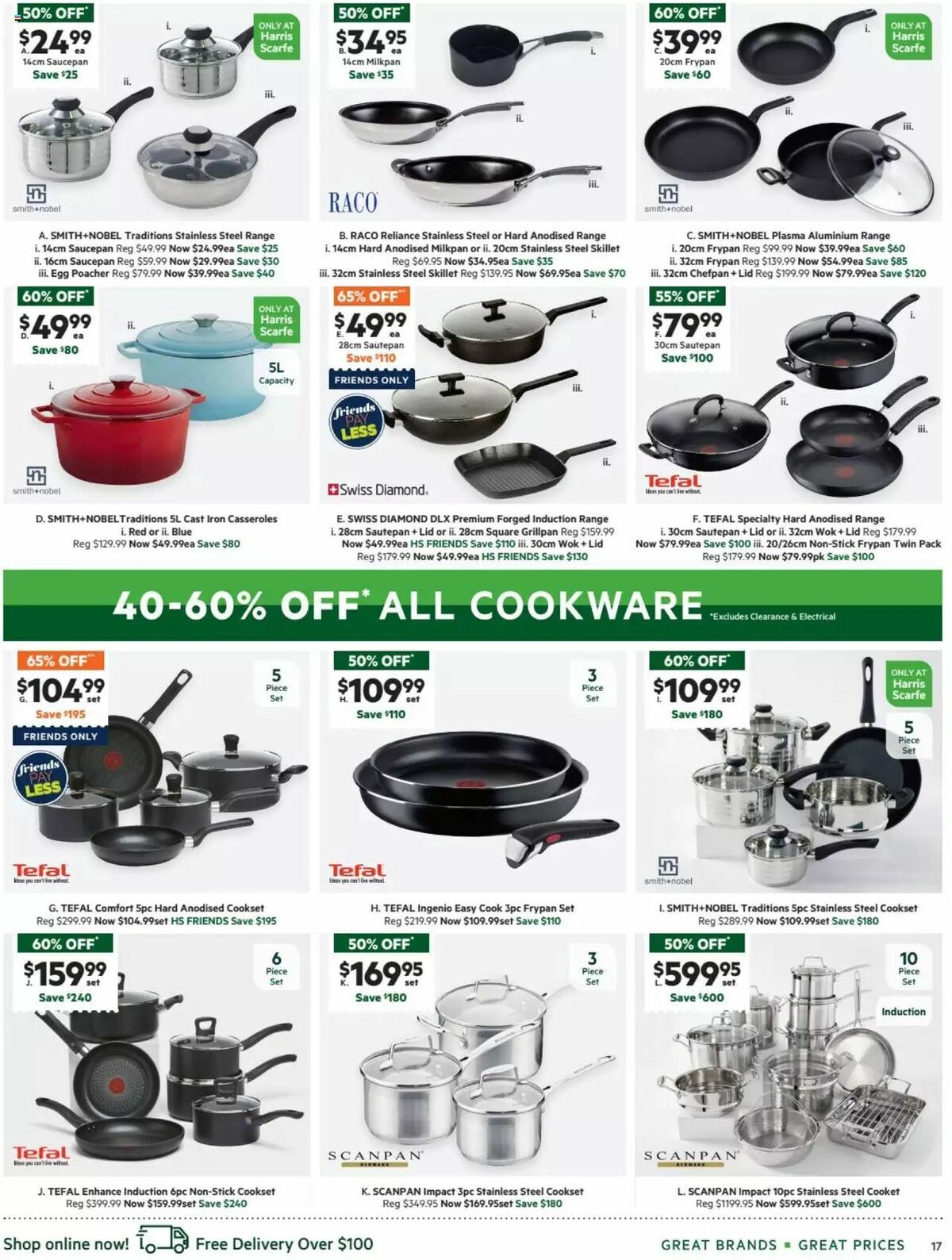 Harris Scarfe Catalogues from 16 March