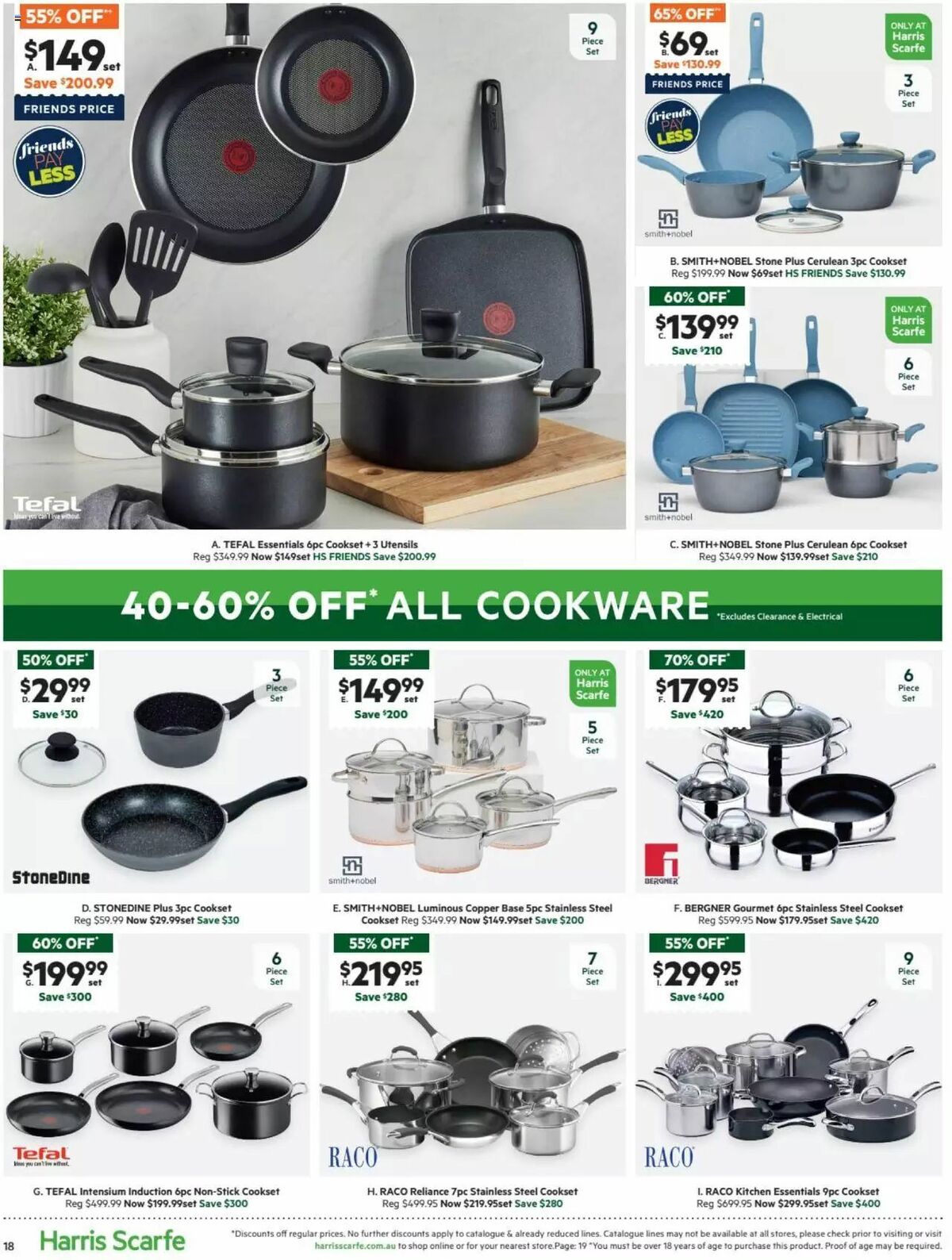 Harris Scarfe Catalogues from 16 March