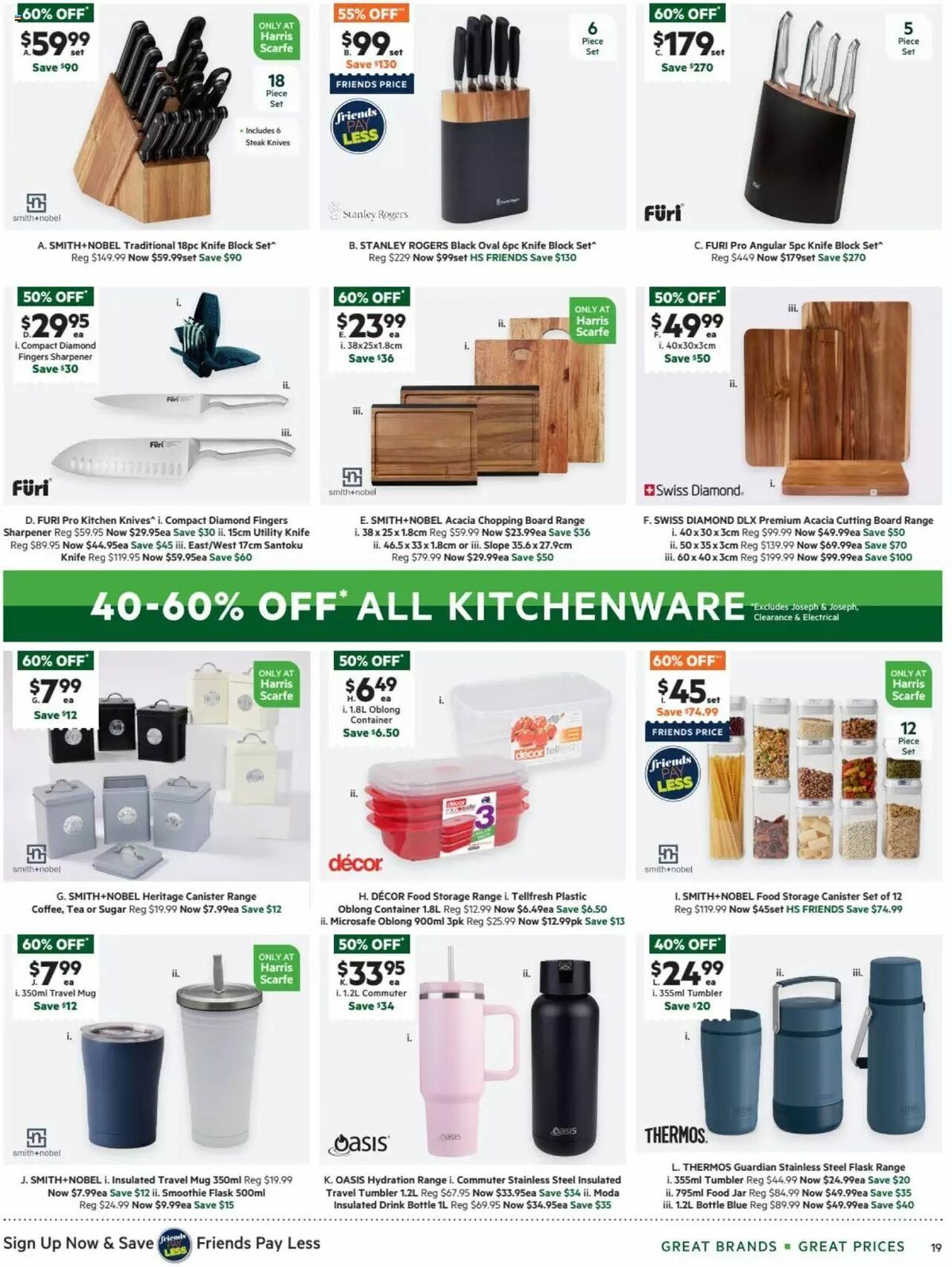 Harris Scarfe Catalogues from 16 March