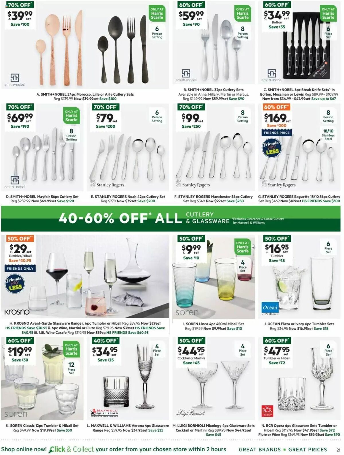 Harris Scarfe Catalogues from 16 March