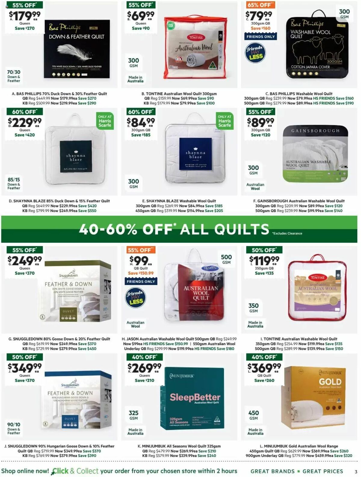 Harris Scarfe Catalogues from 16 March