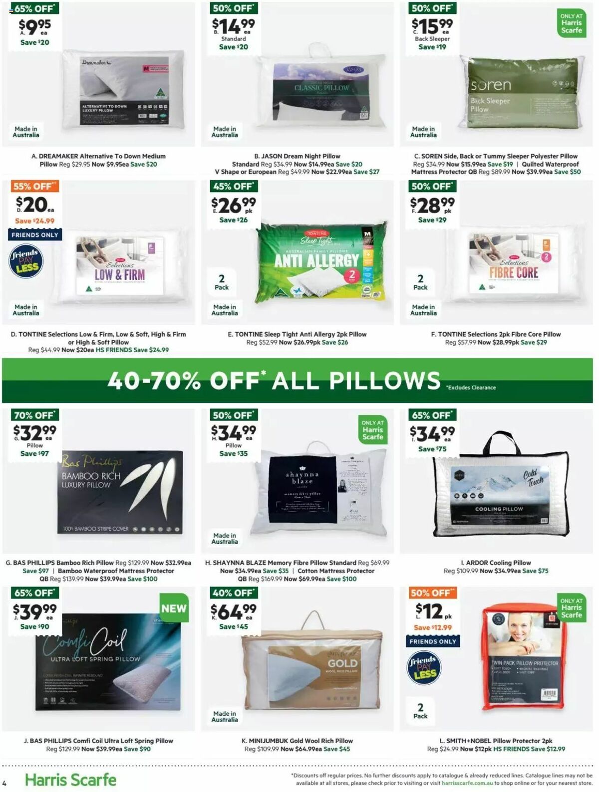 Harris Scarfe Catalogues from 16 March