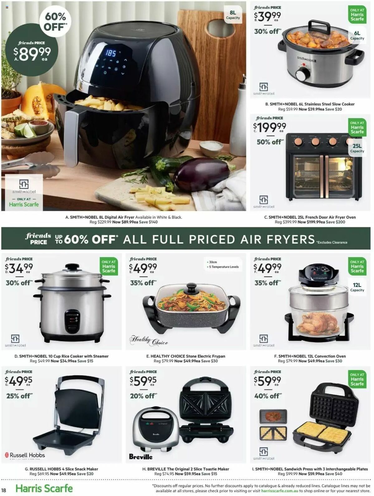 Harris Scarfe Catalogues from 8 April