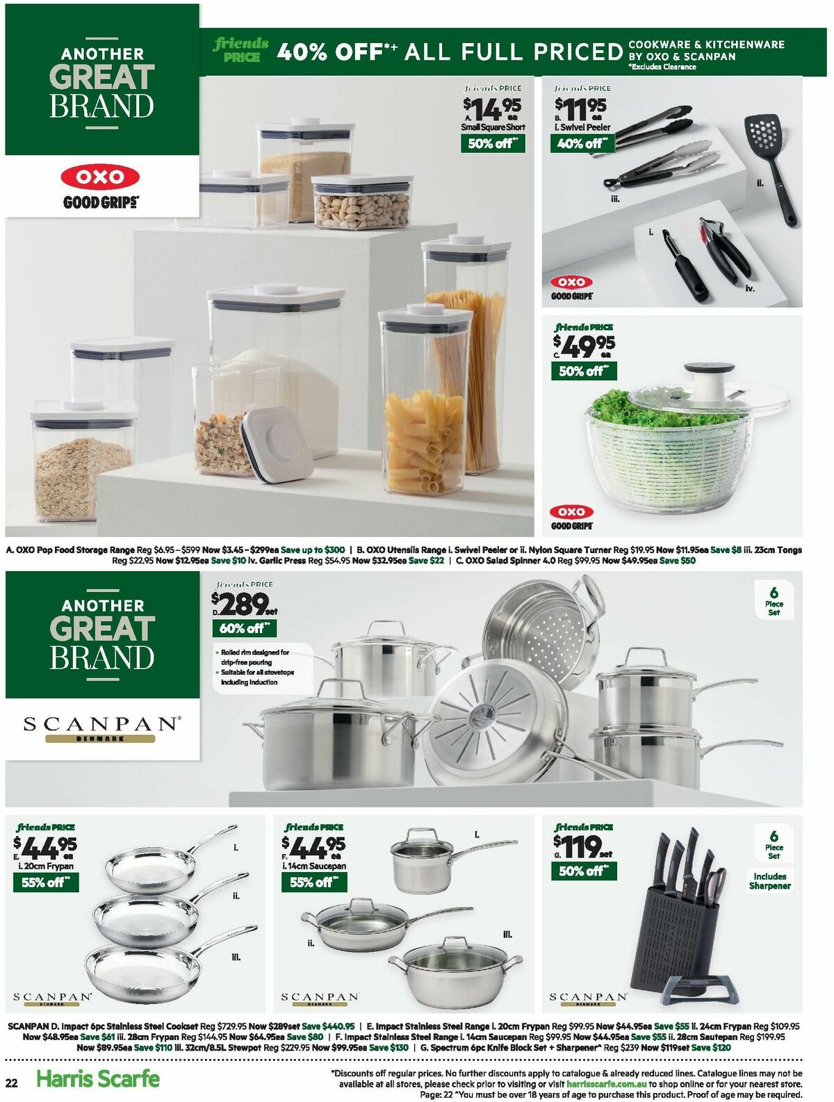 Harris Scarfe Catalogues from 14 May