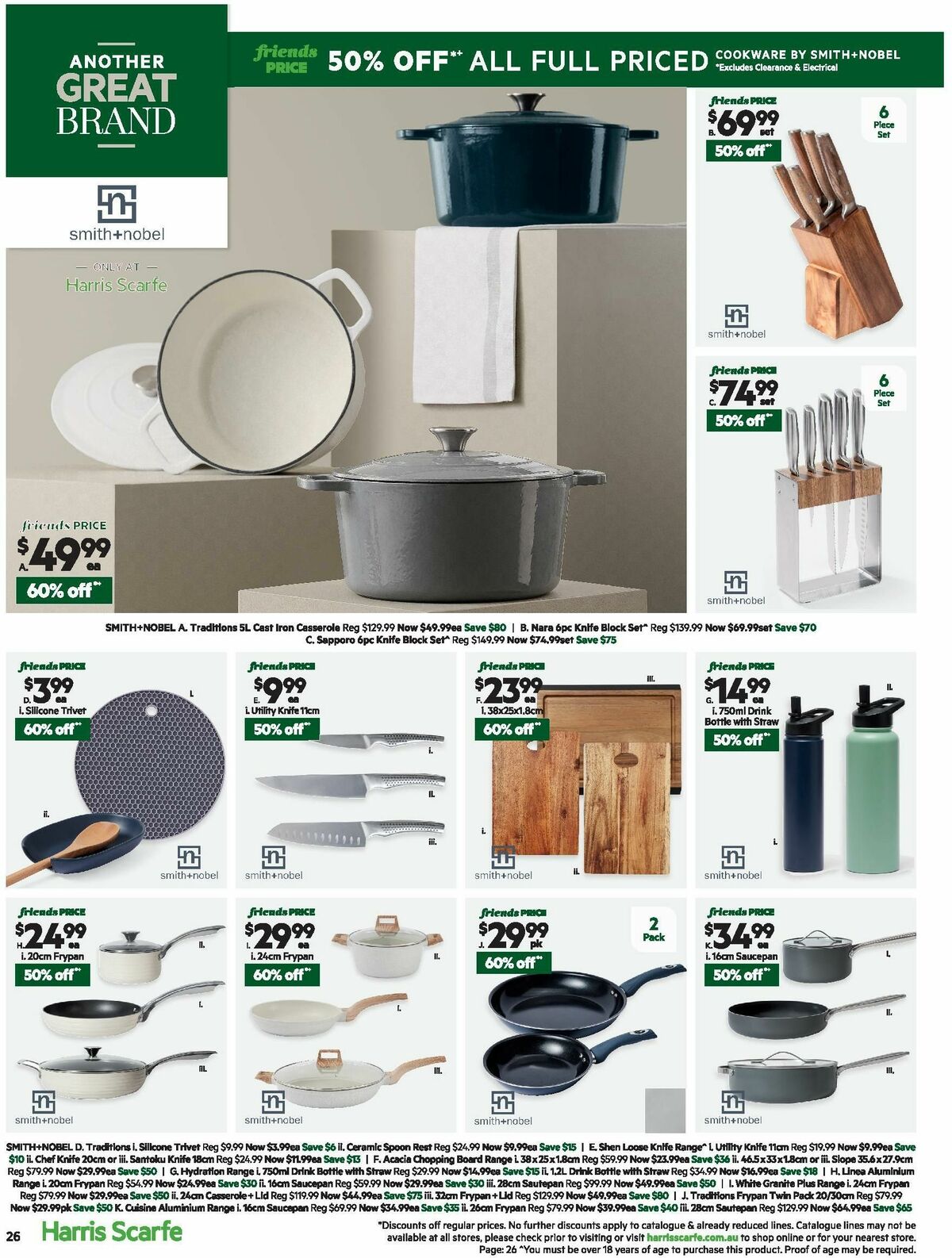 Harris Scarfe Catalogues from 14 May