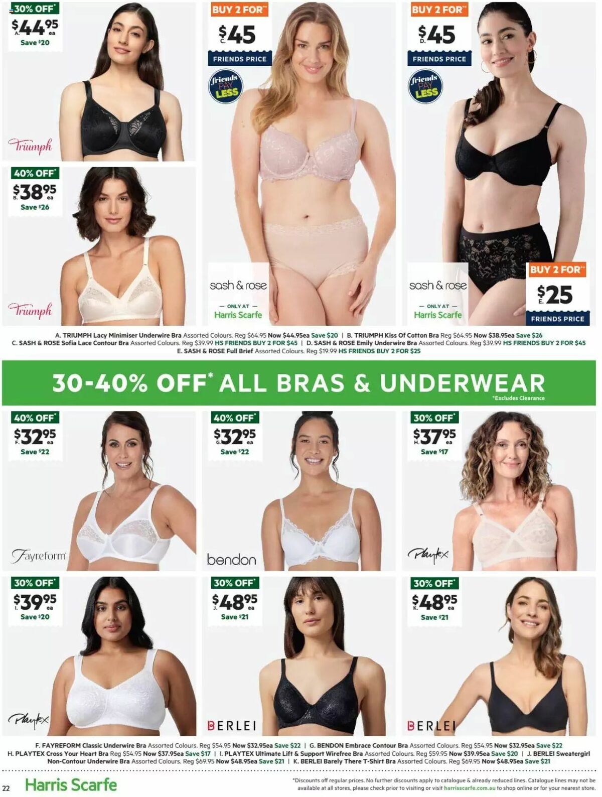 Harris Scarfe Catalogues from 29 June